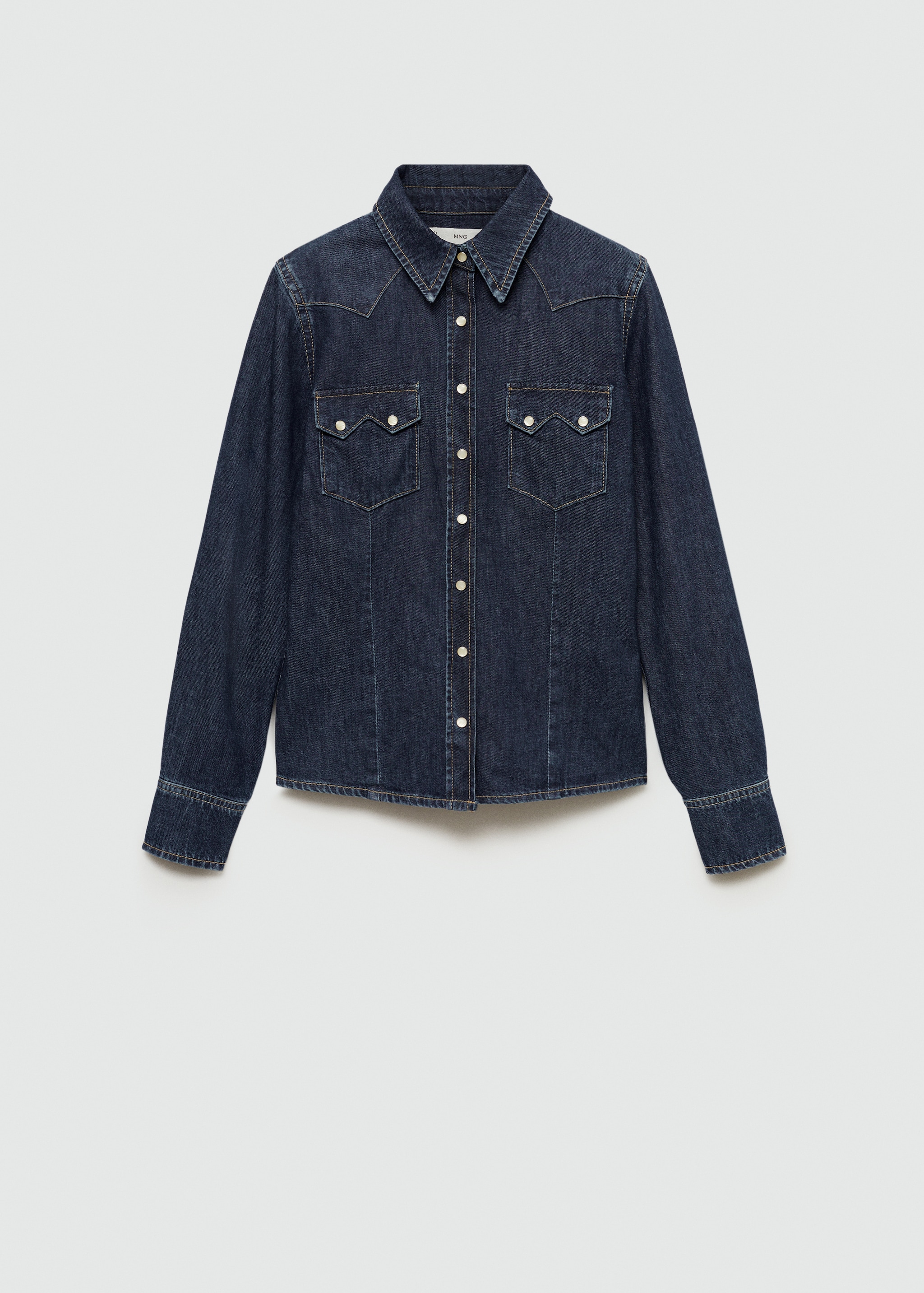 Chemise jean poches Femme MANGO Niger