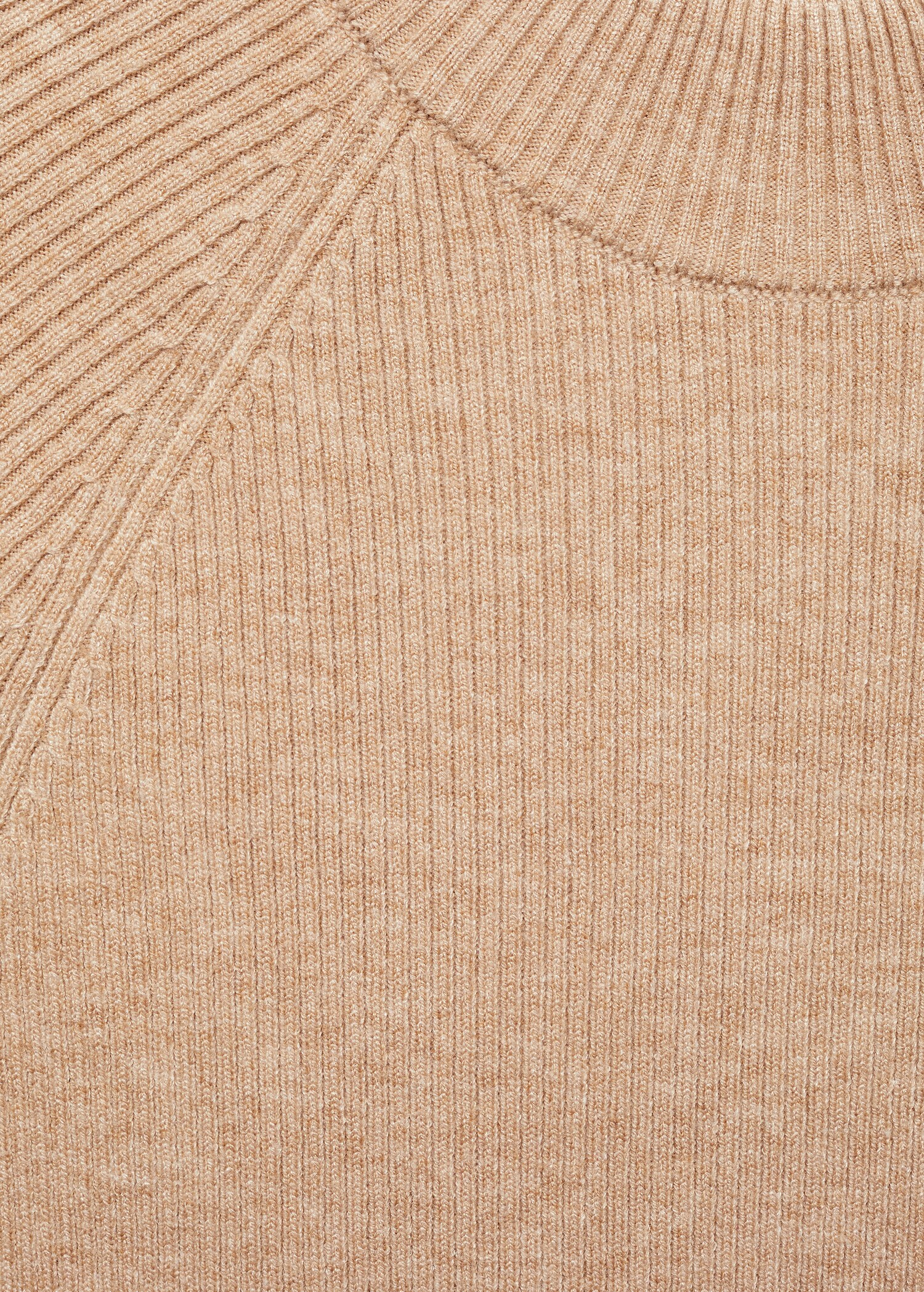 Vestido canalé cuello perkins - Detalle del artículo 8