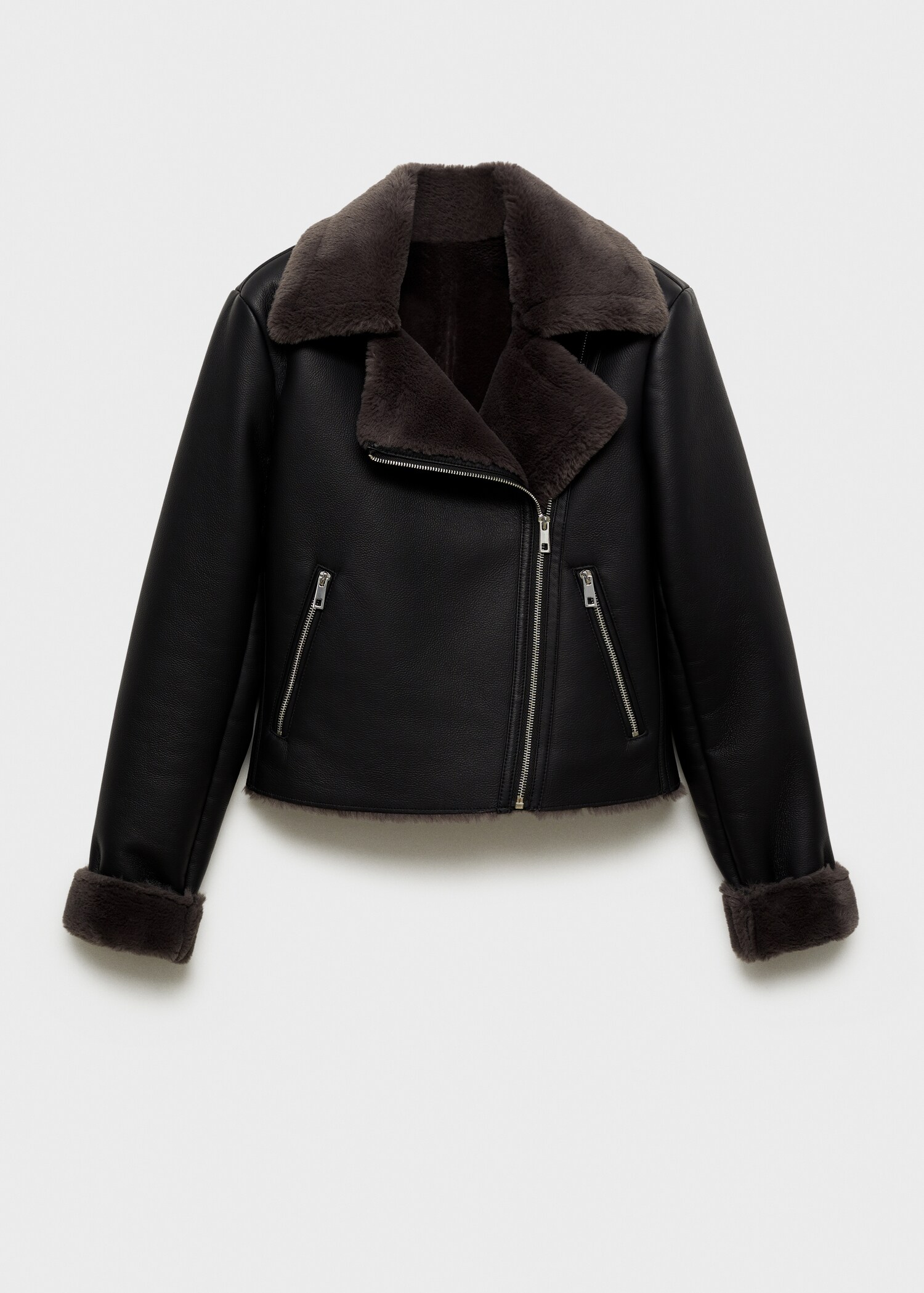 Veste double face simili-cuir - Article sans modèle