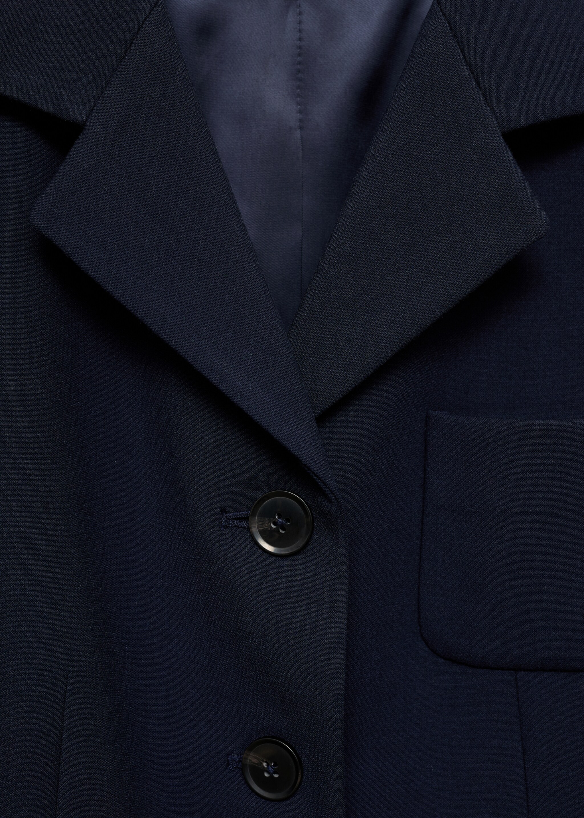 Cropped jacket with buttons - Деталь изделия 8