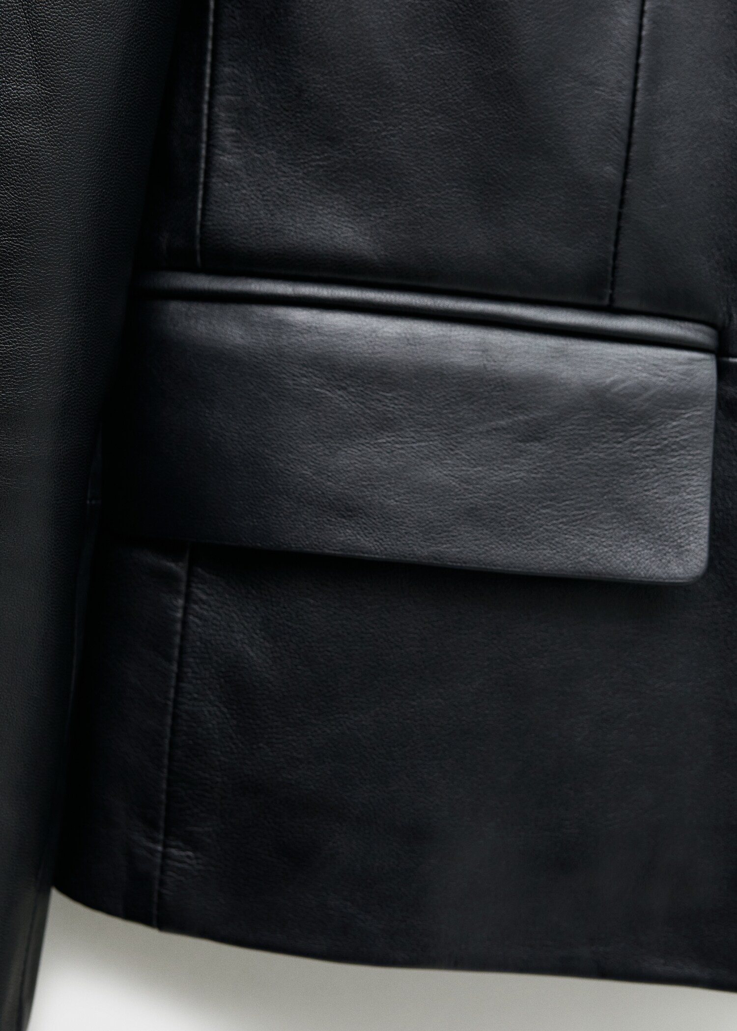 Blazer piel crop - Detalle del artículo 0