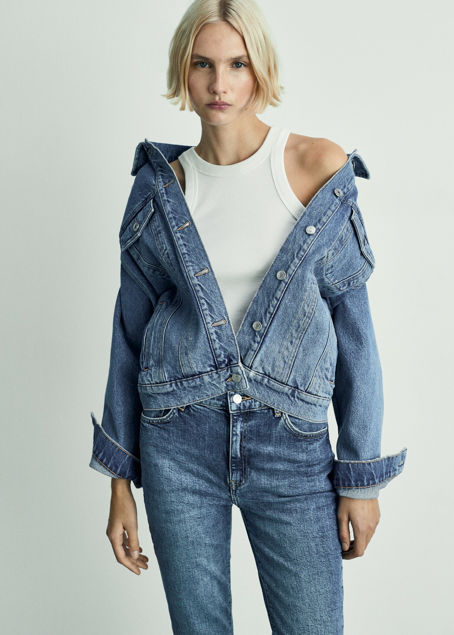 Jeans Claudia slim crop - Detalle del artículo 1