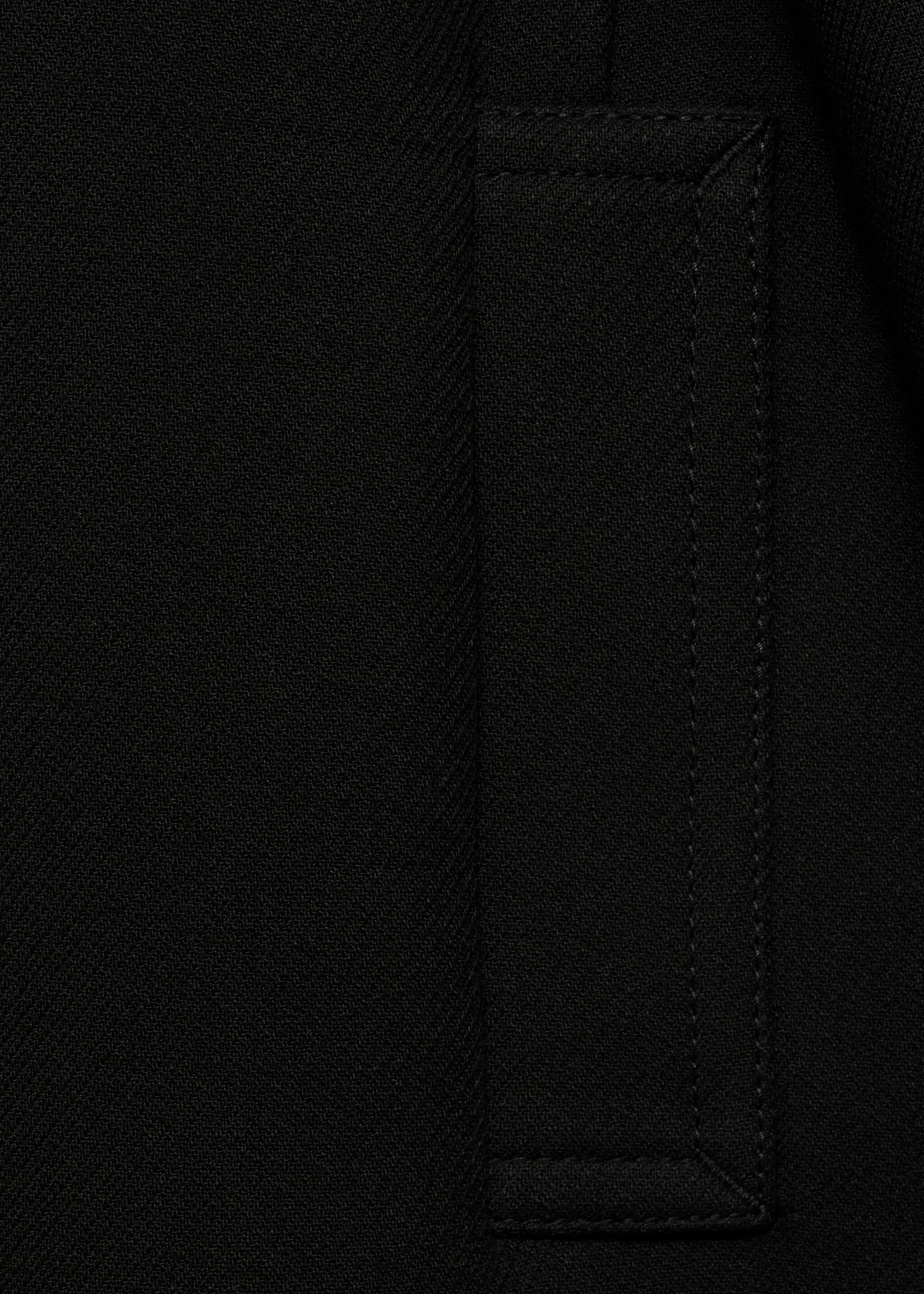 Straight-fit coat with buttons - Деталь изделия 0