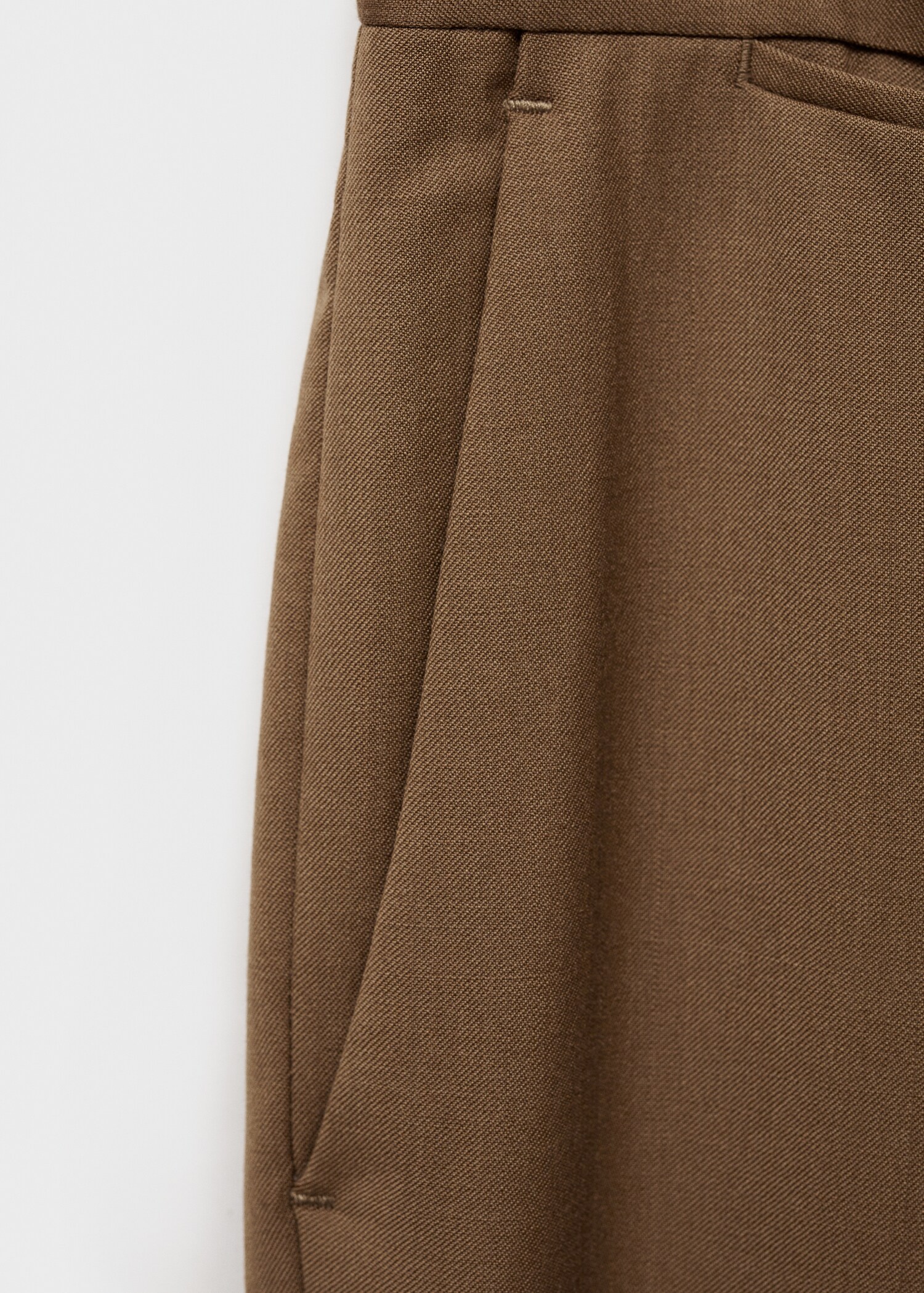 Pantalón traje slim fit 100% lana virgen - Detalle del artículo 0