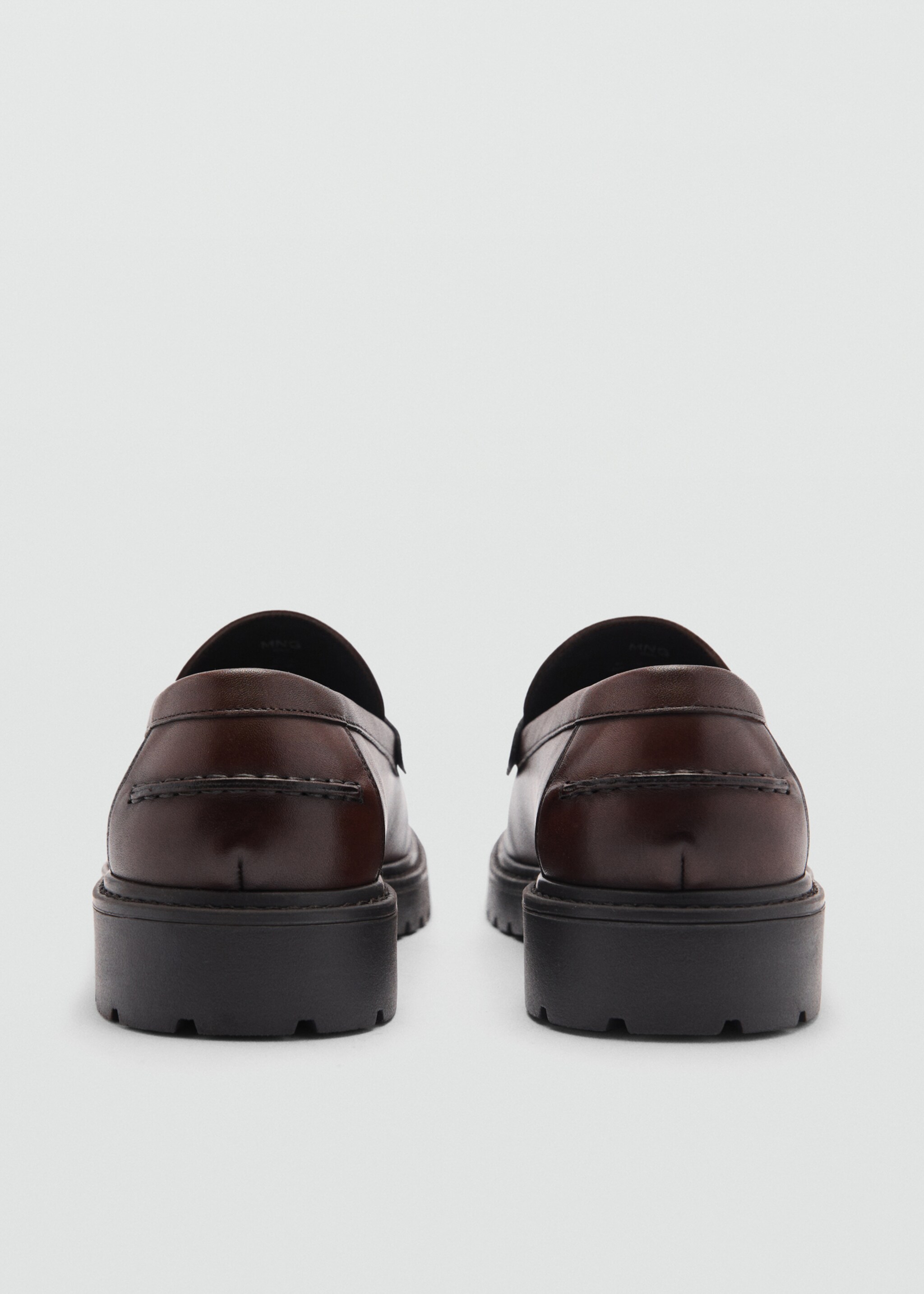 Leather penny loafers - Details of the article 1