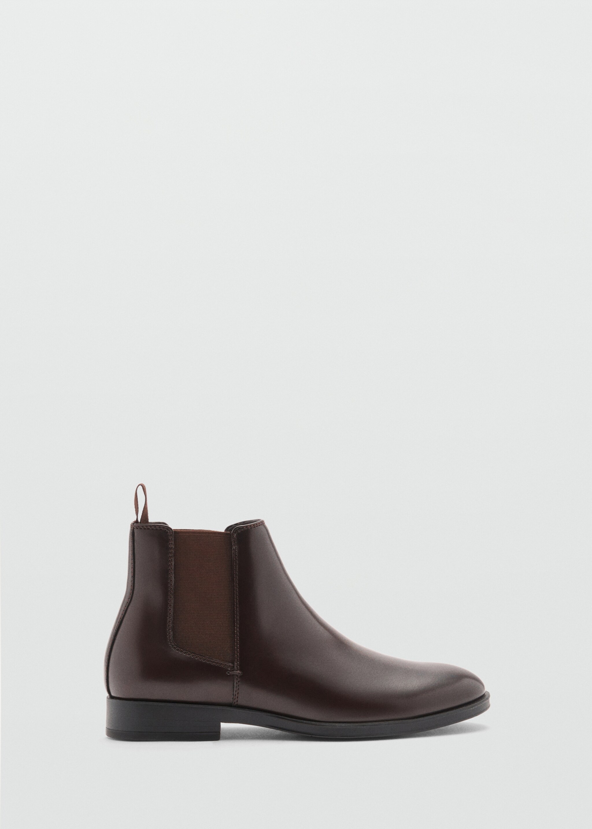 Leather-effect chelsea ankle boots - Article without model