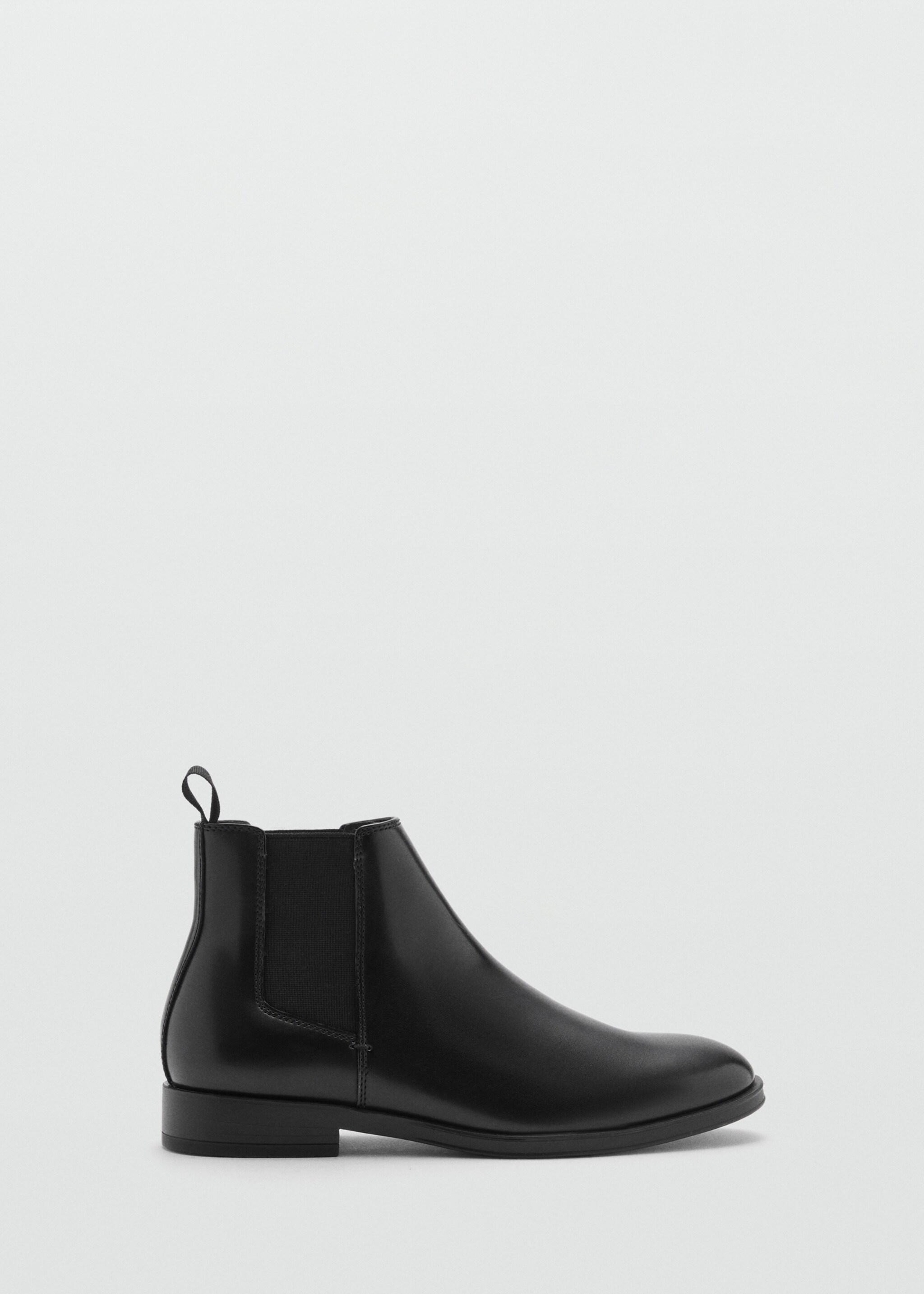 Leather-effect chelsea ankle boots - Article without model