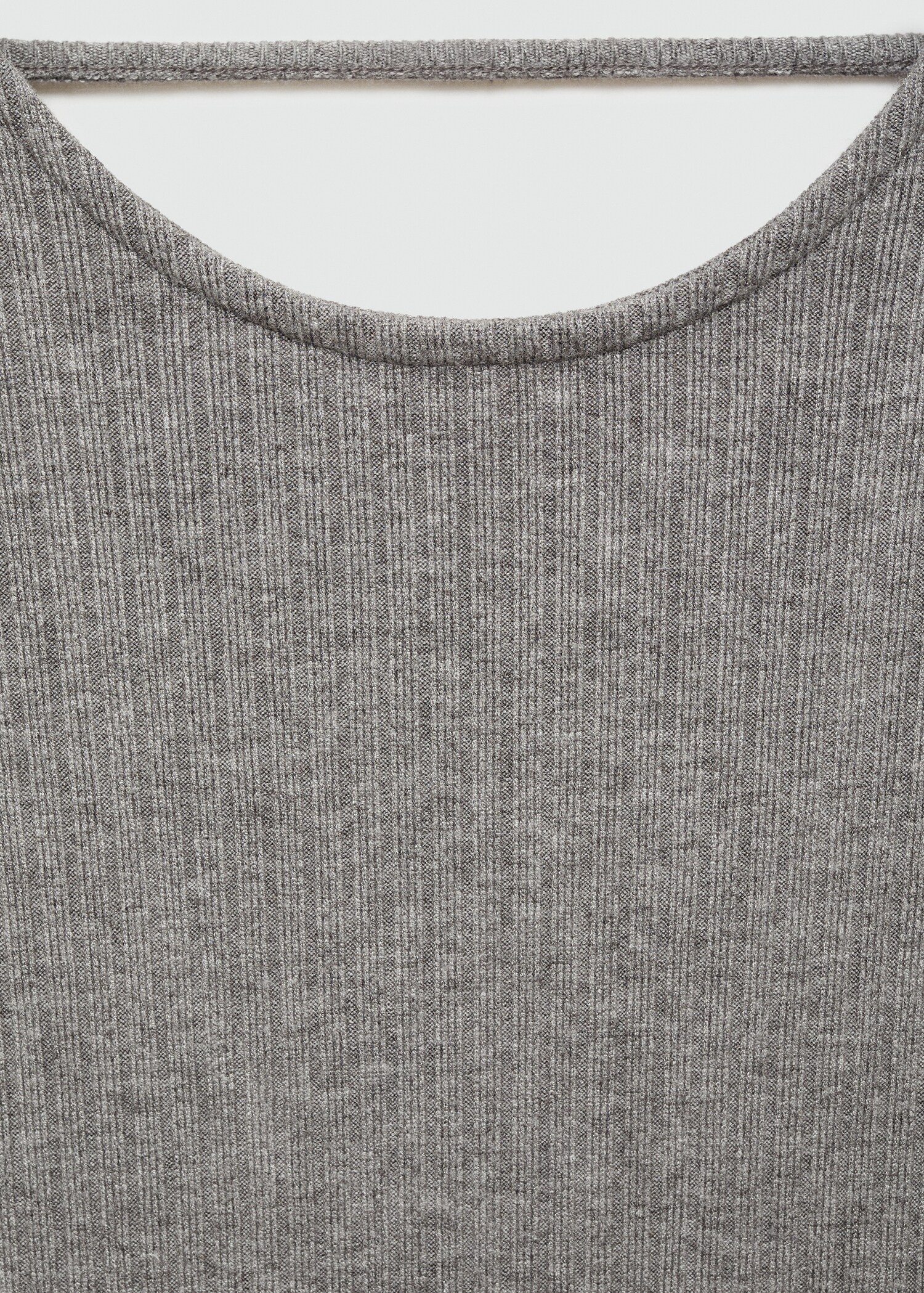 Ribbed long dress - Details of the article 8