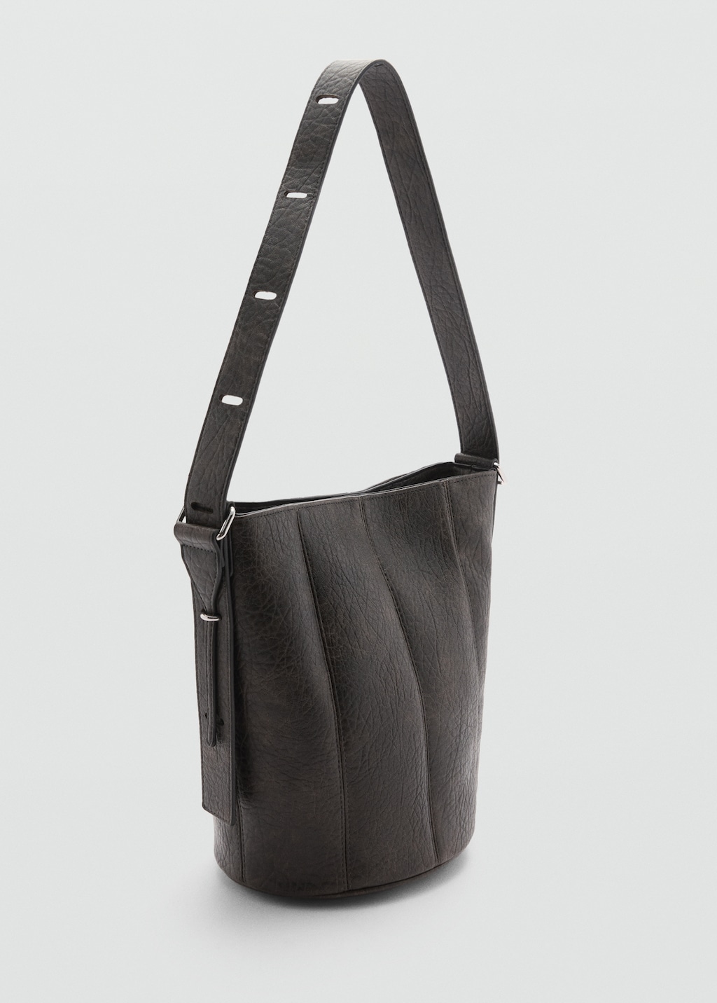 Mango black bucket bag sale