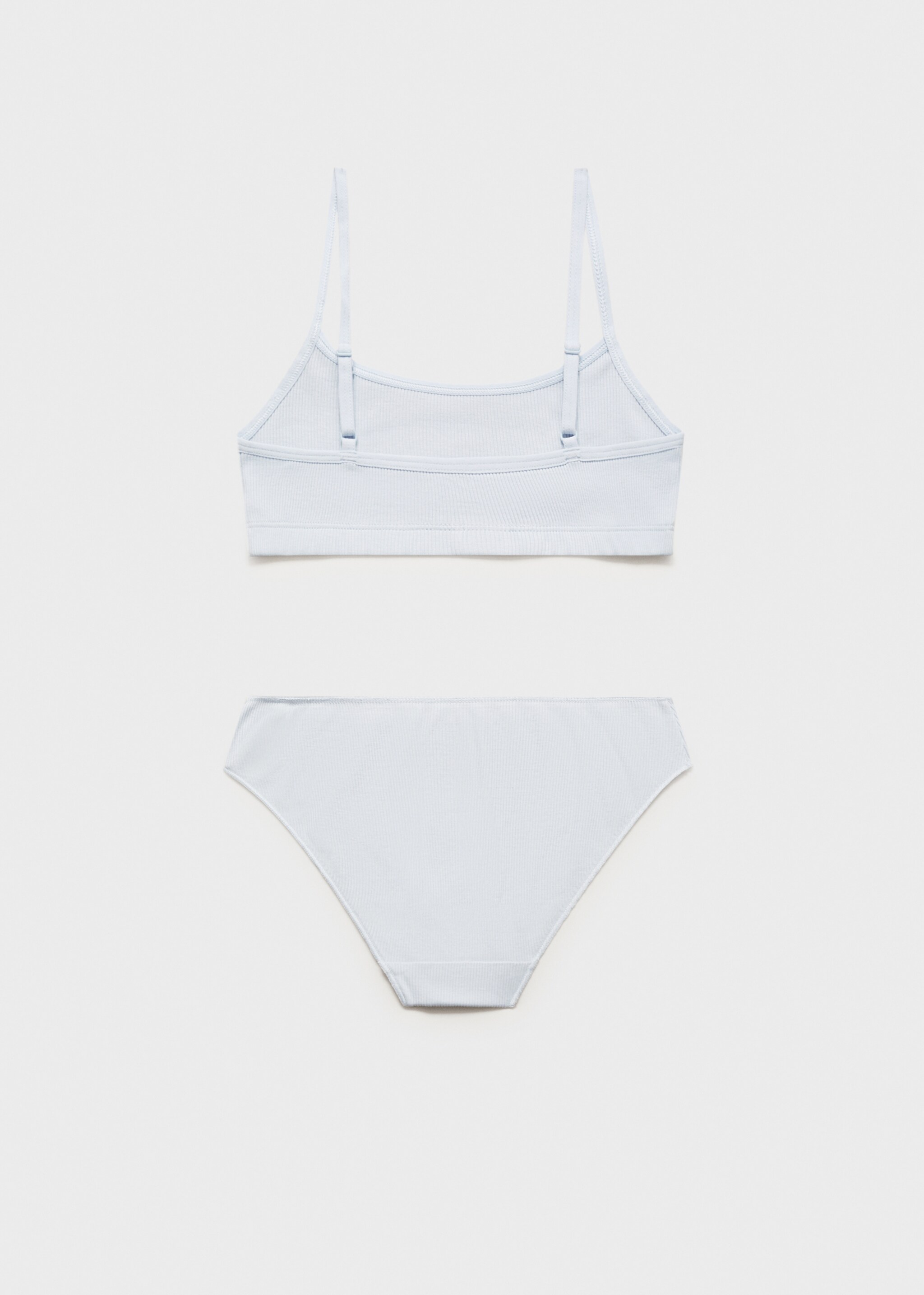 Cotton underwear set - Reverse of the article
