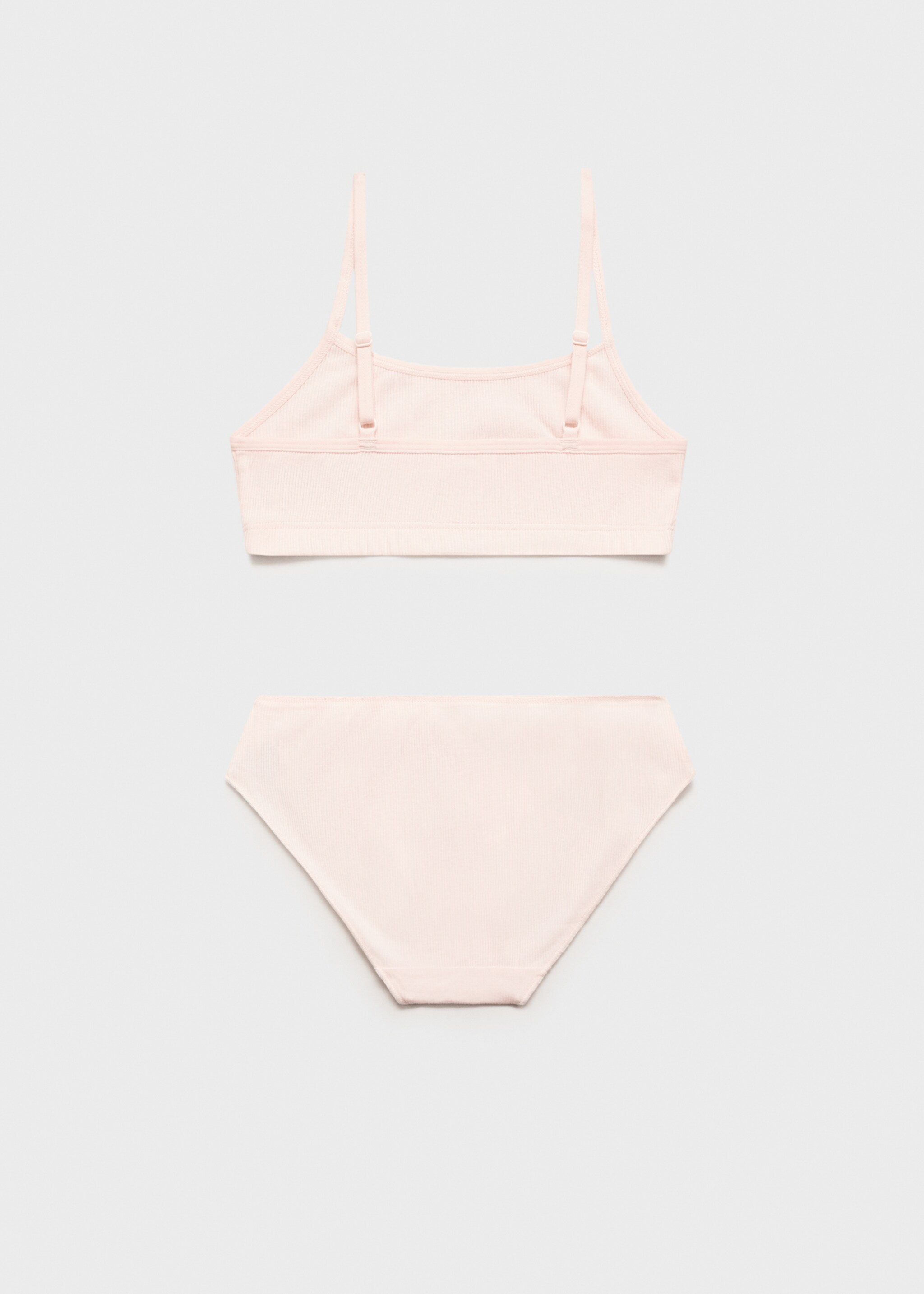 Cotton underwear set - Reverse of the article