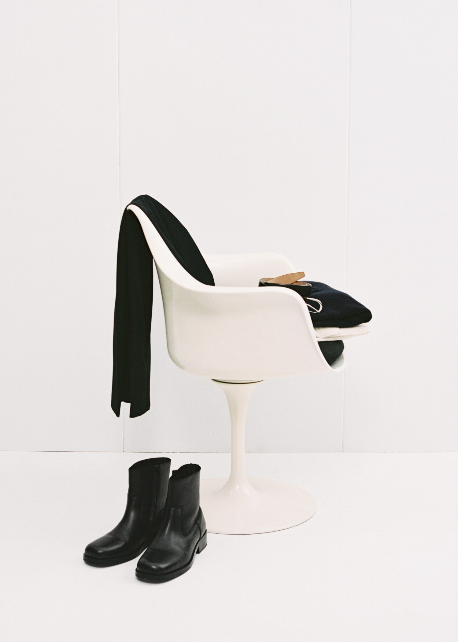 Bottines cuir bout carré - Détail de l'article 5