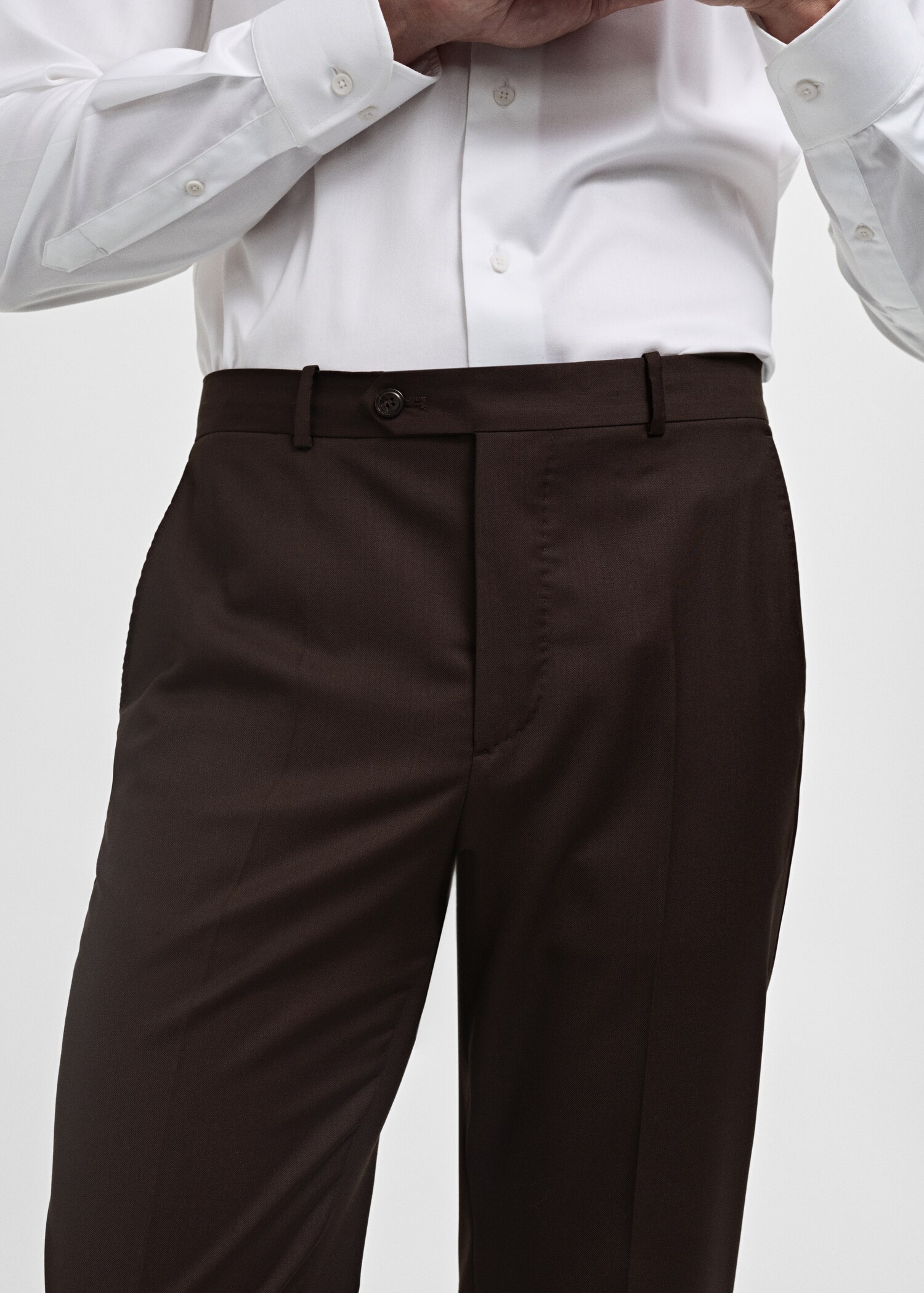 Pantalón traje Venecia 100% lana virgen - Detalle del artículo 1