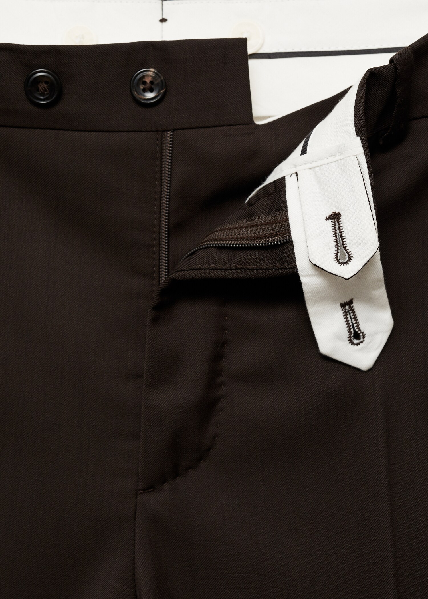 Pantalón traje Venecia 100% lana virgen - Detalle del artículo 8