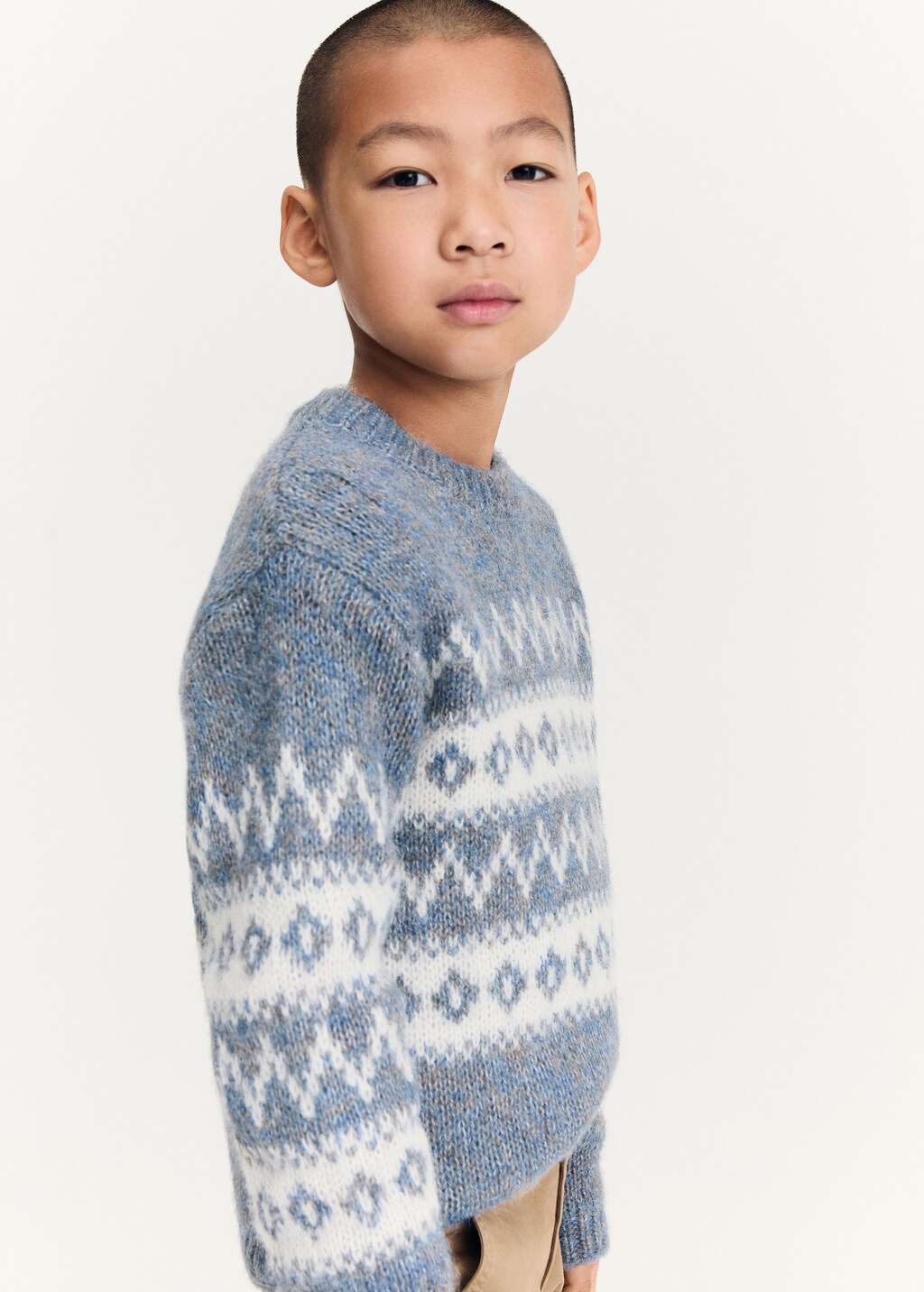 Jacquard sweater - Kids | MANGO USA Jacquard sweater - Kids | MANGO USA