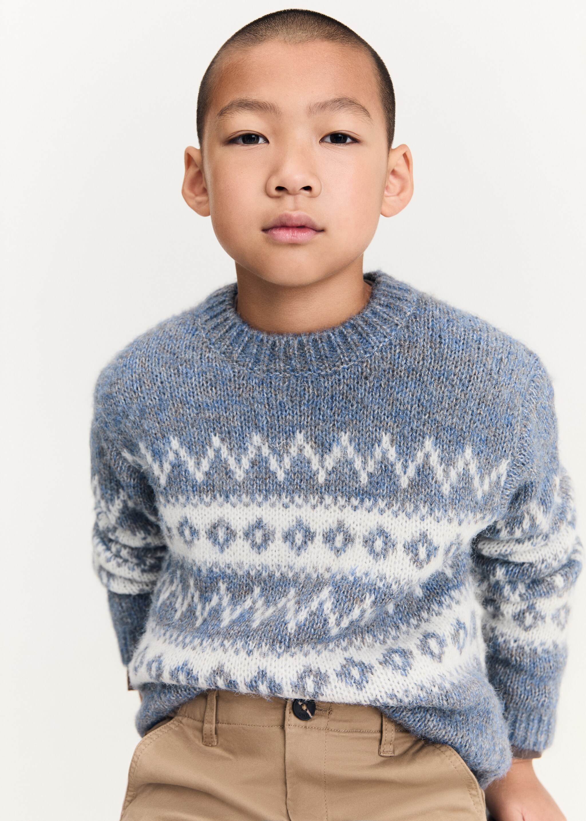 Jacquard sweater - Details of the article 1
