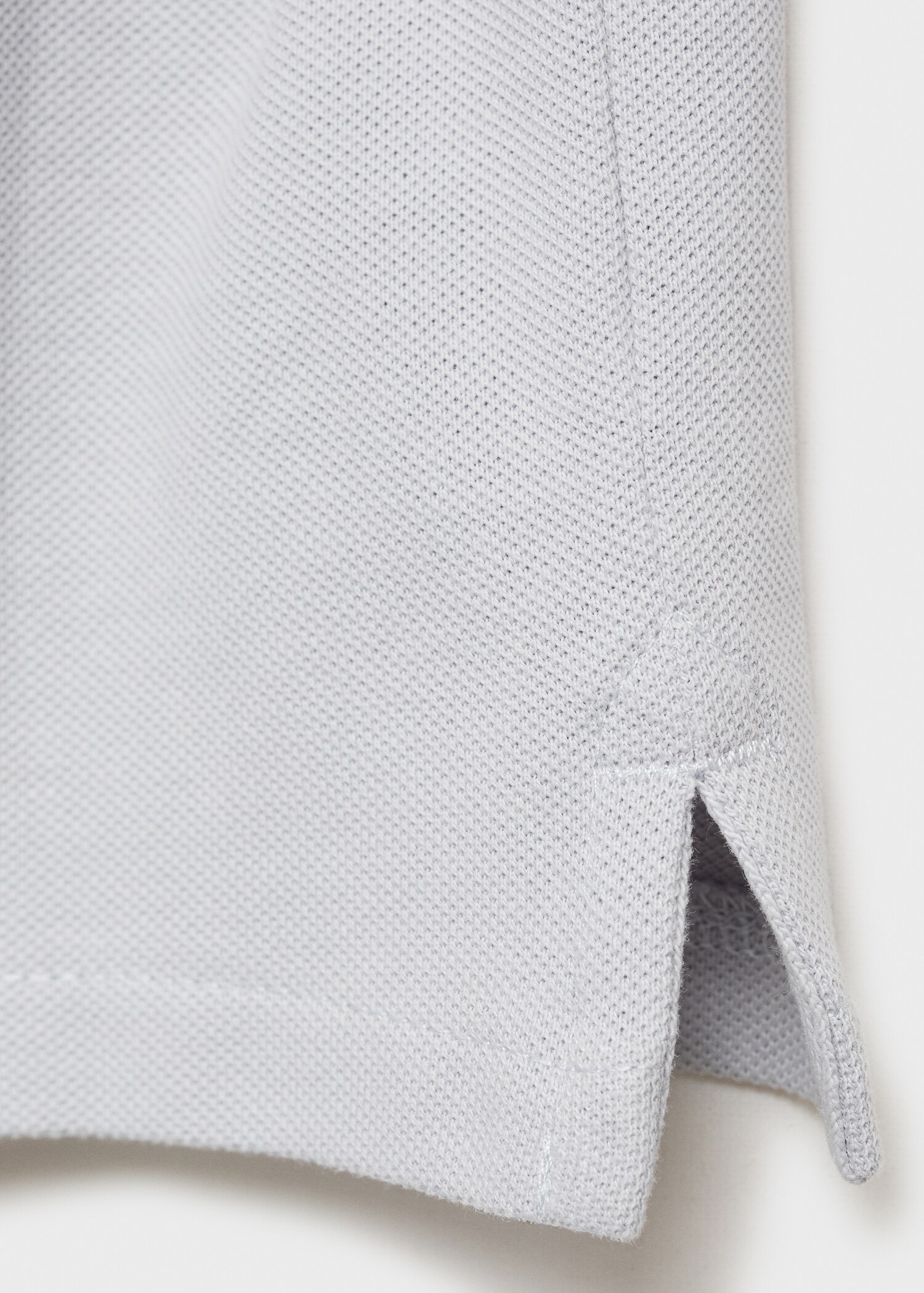 Long sleeves cotton polo - Details of the article 0