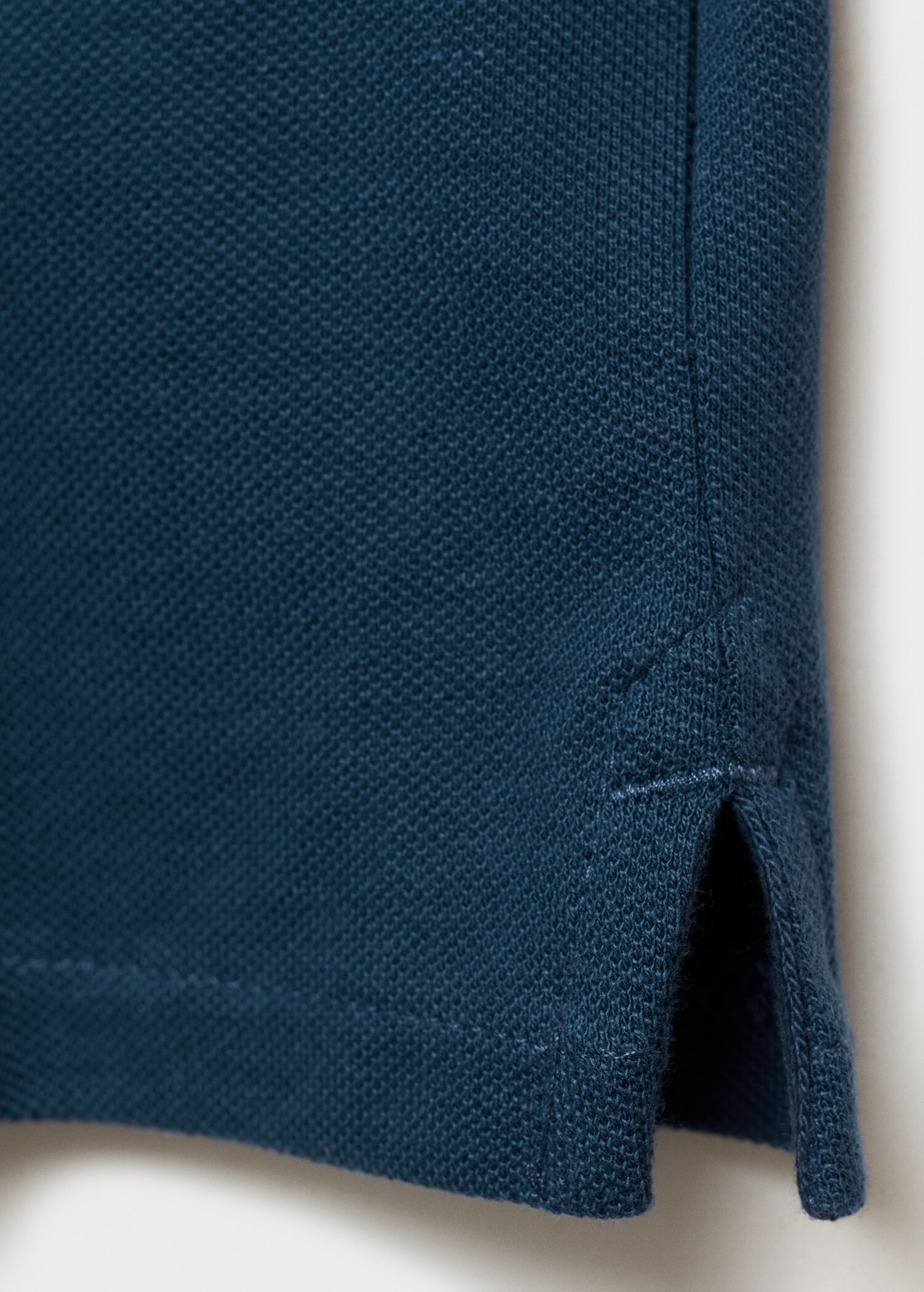 Long sleeves cotton polo - Details of the article 0