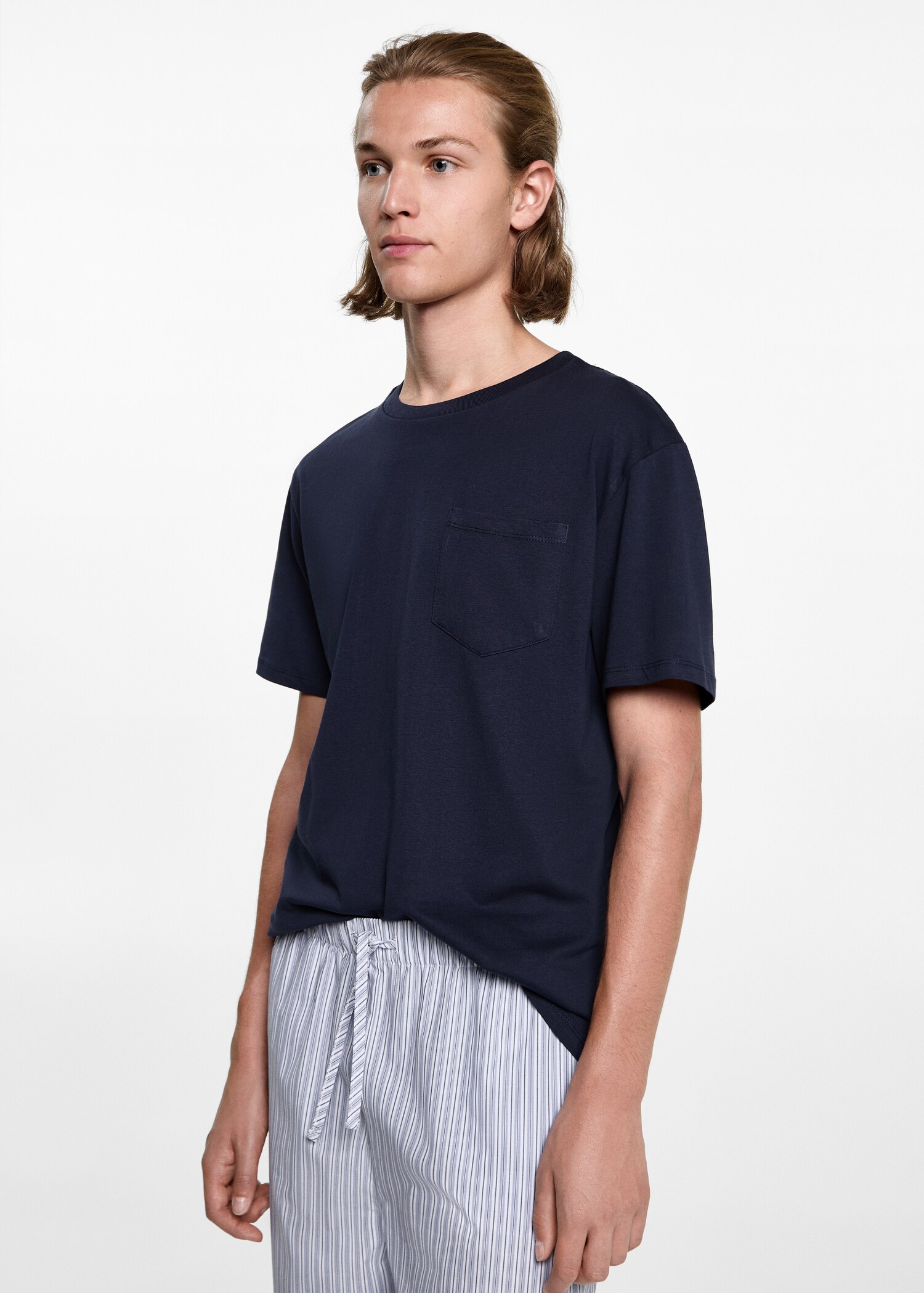 Striped long pyjamas - Medium plane
