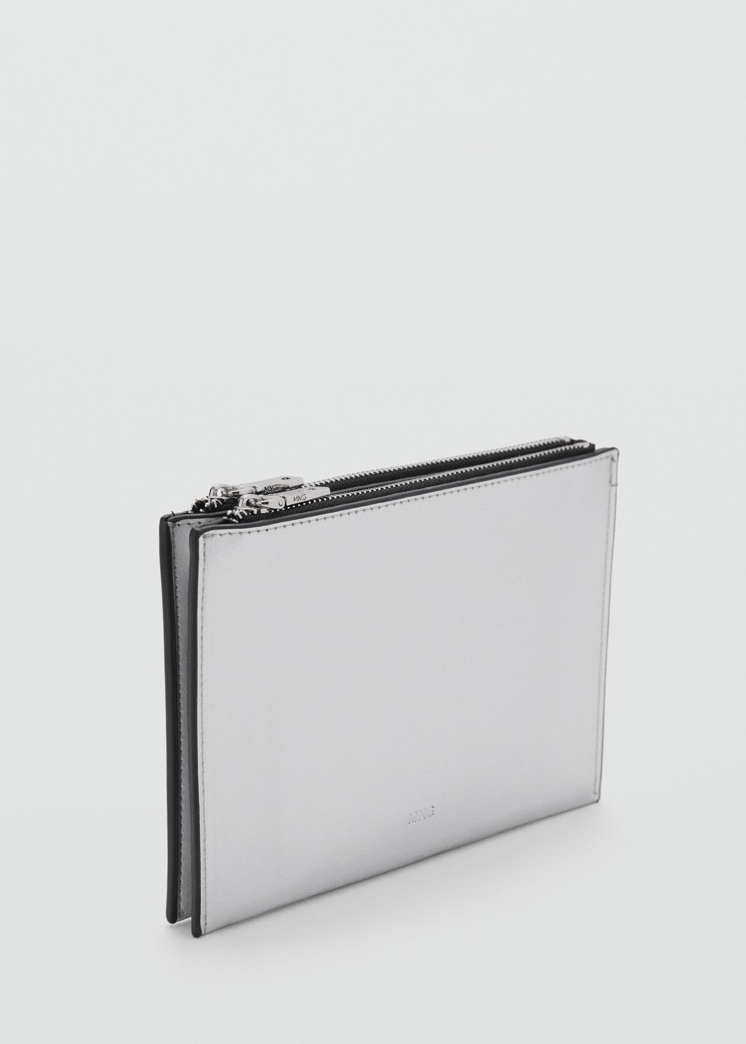 Leather-effect purse - Medium plane