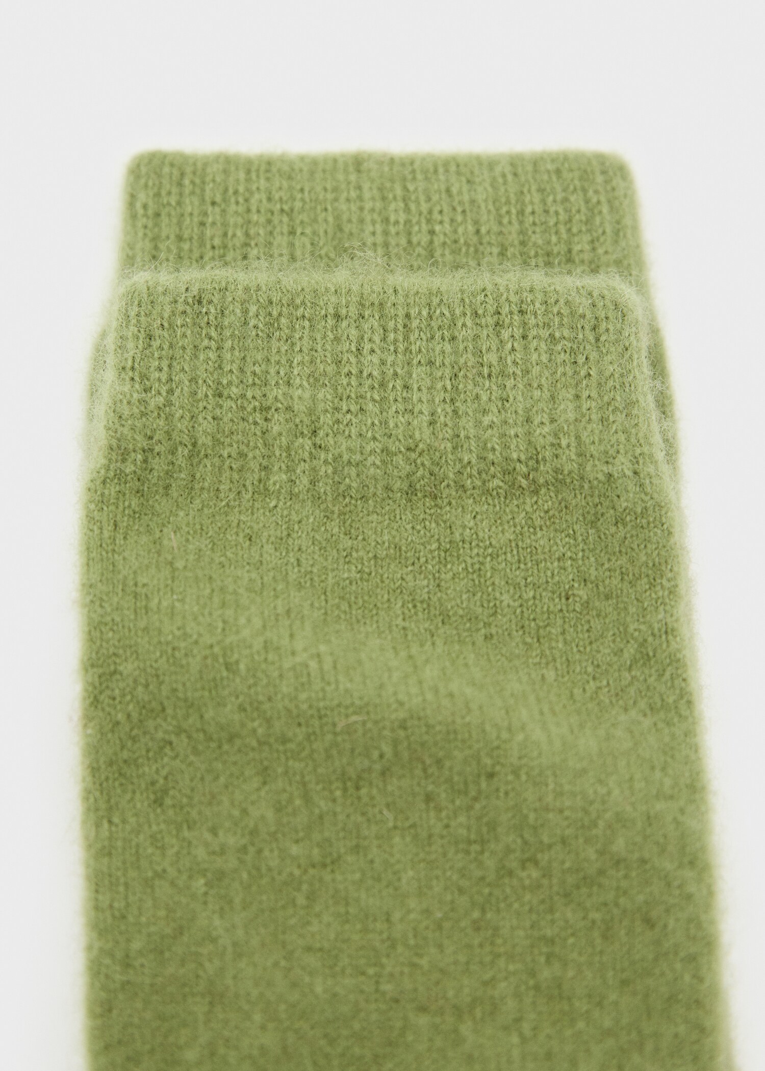 Chaussettes maille cachemire - Plan moyen