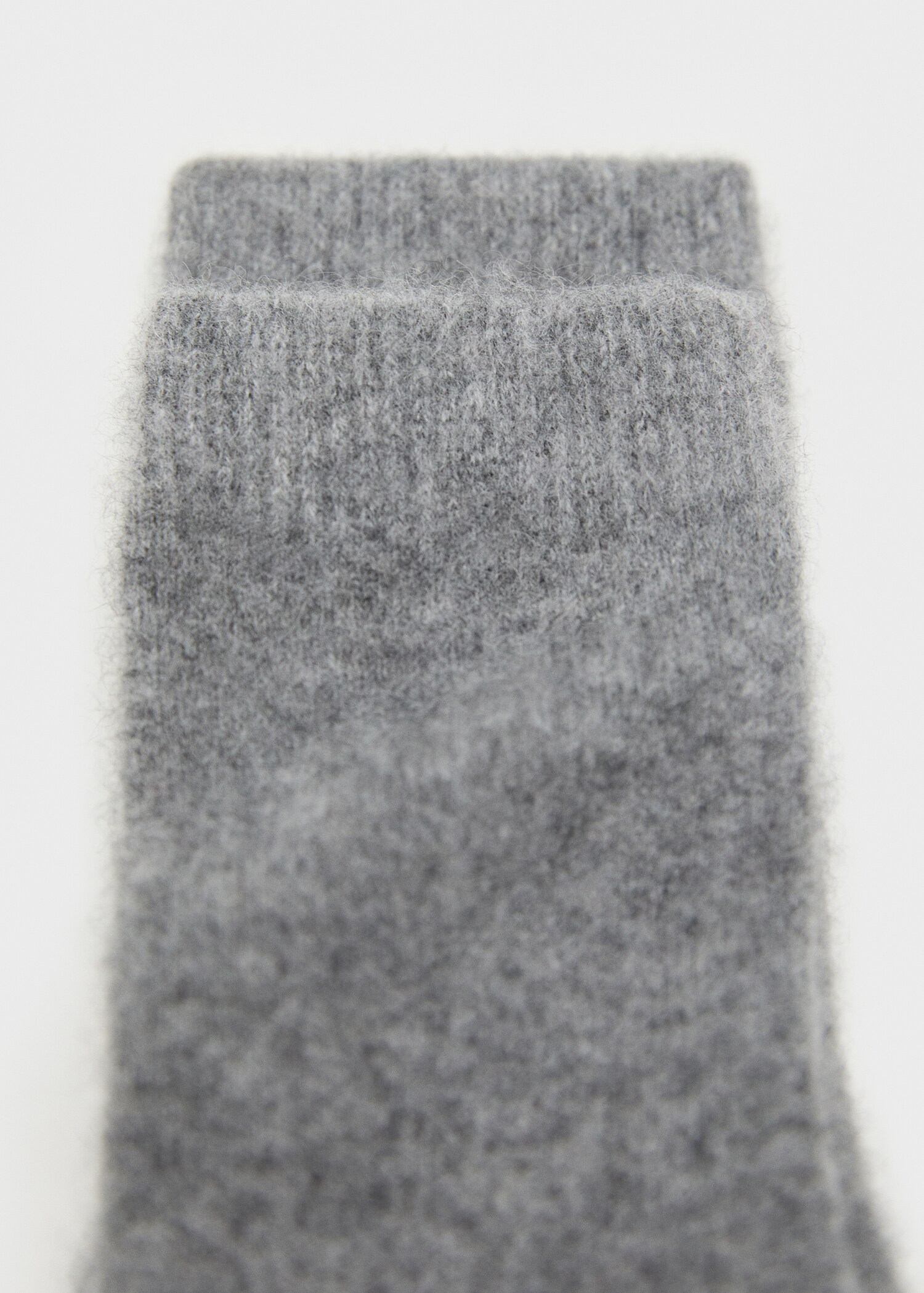 Chaussettes maille cachemire - Plan moyen