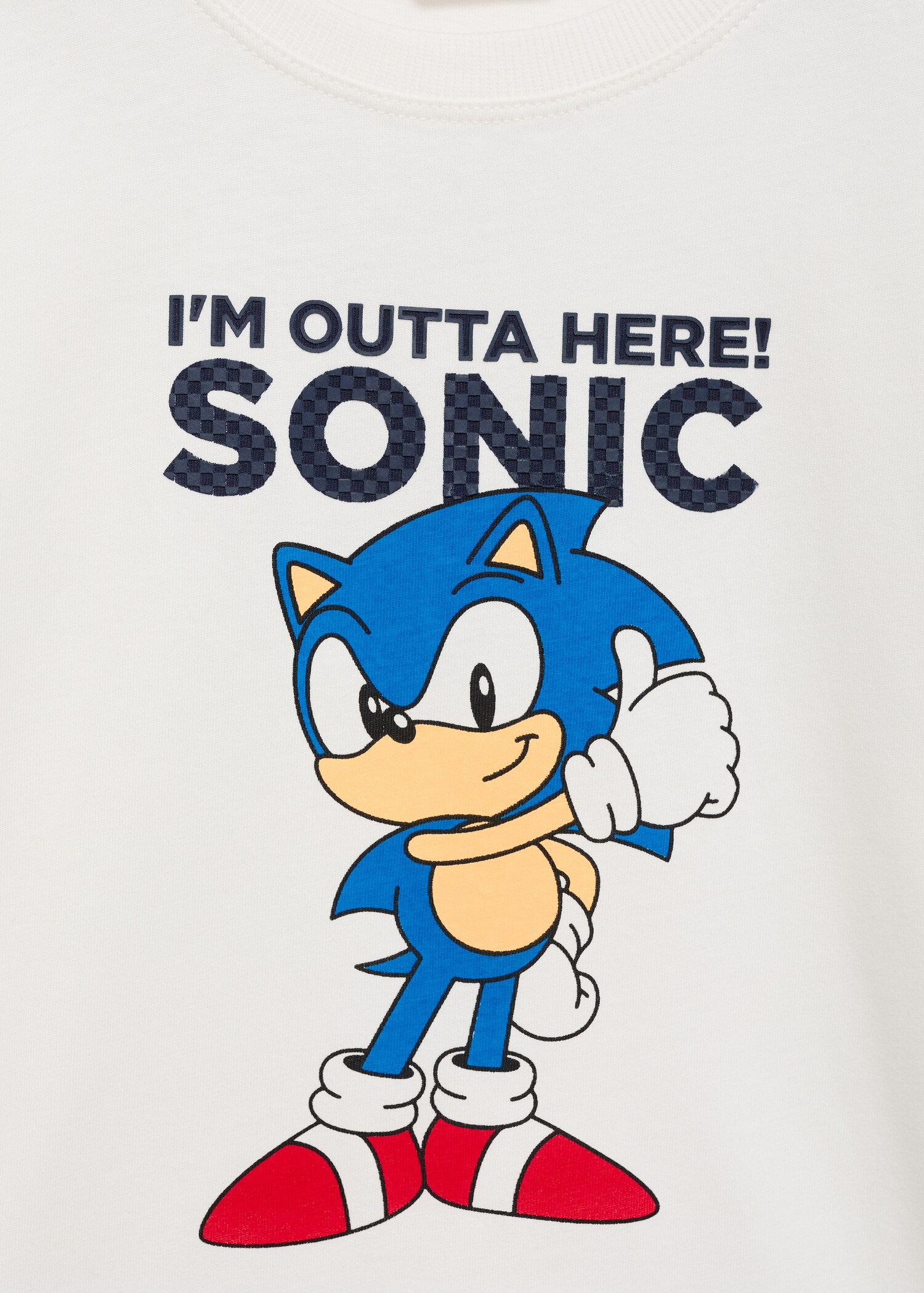 Embossed Sonic t-shirt - Details of the article 8
