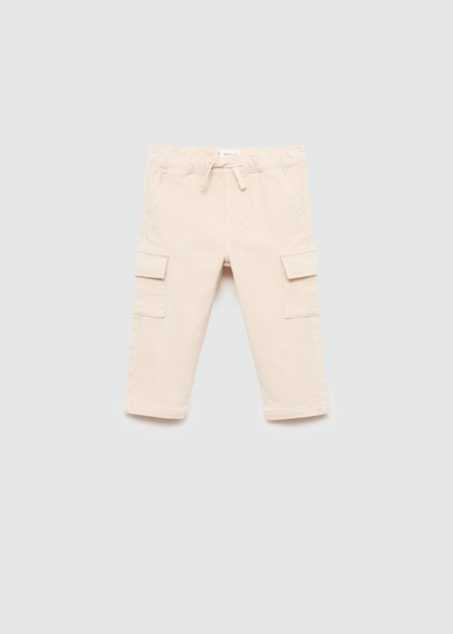 Pantalon cargo velours côtelé - Article sans modèle