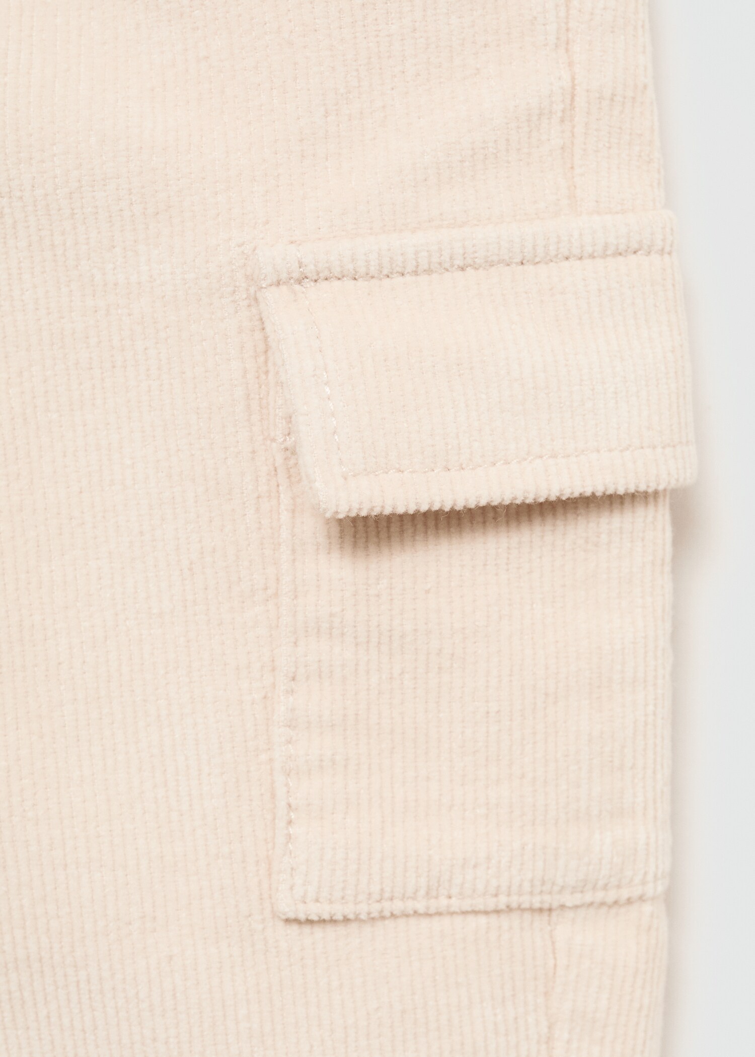 Pantalon cargo velours côtelé - Détail de l'article 8