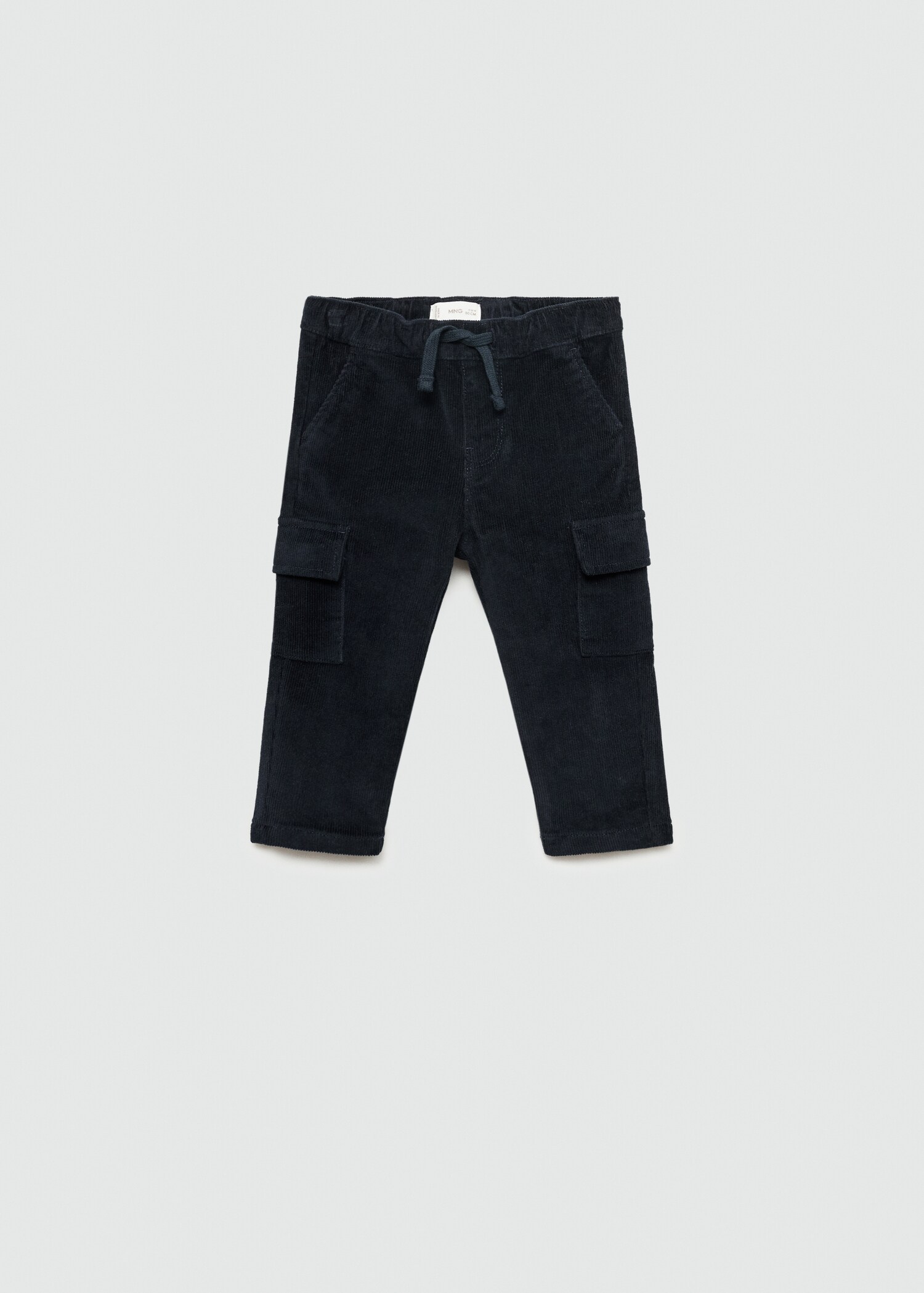 Pantalon cargo velours côtelé - Article sans modèle