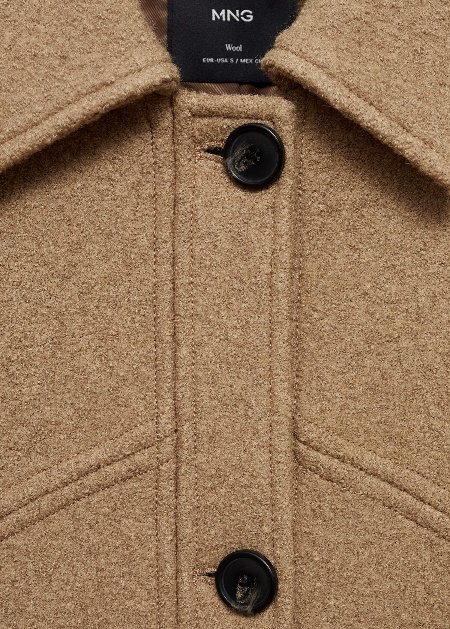 Abrigo lana oversize - Detalle del artículo 8