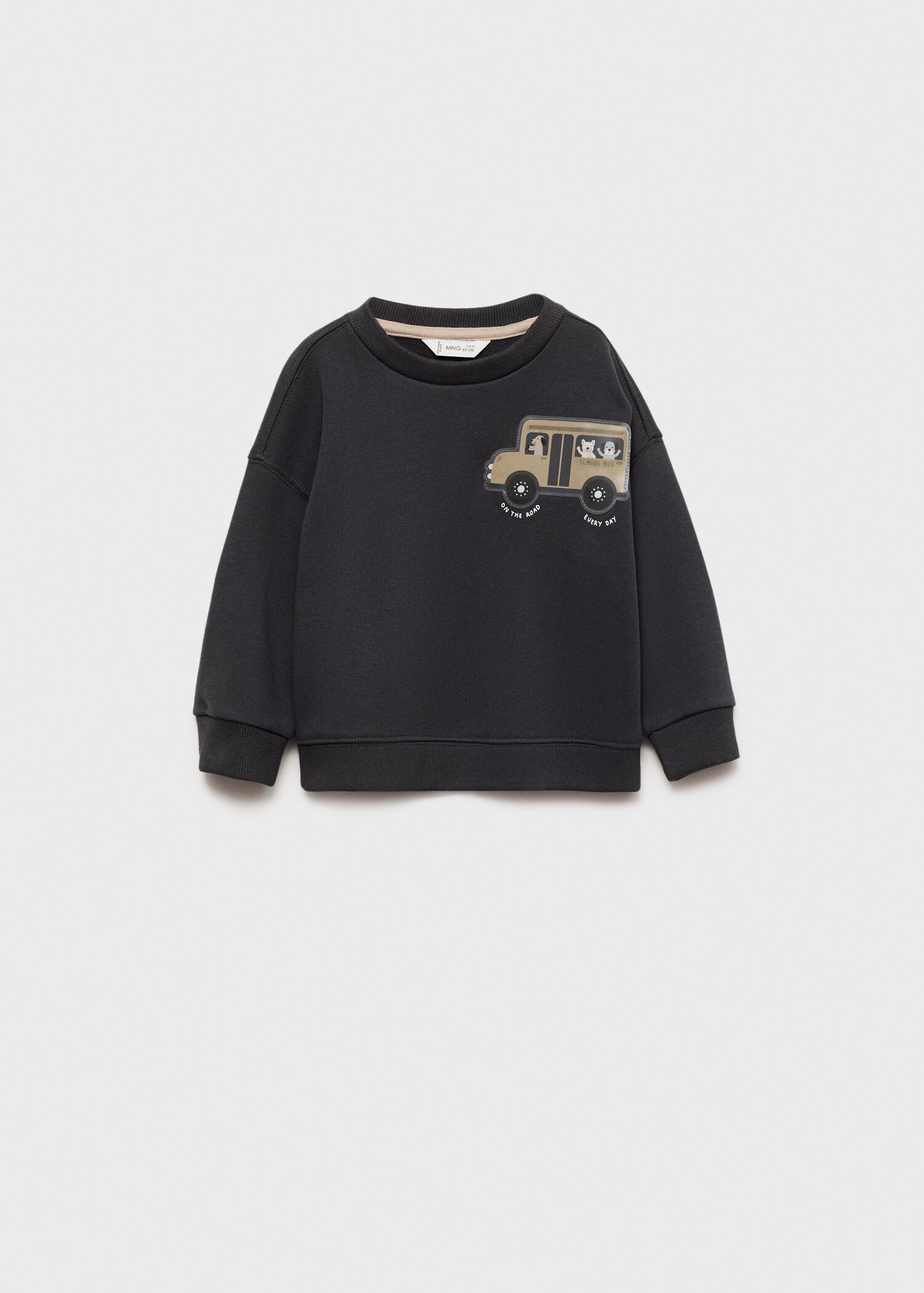 Printed cotton sweatshirt - Article without model