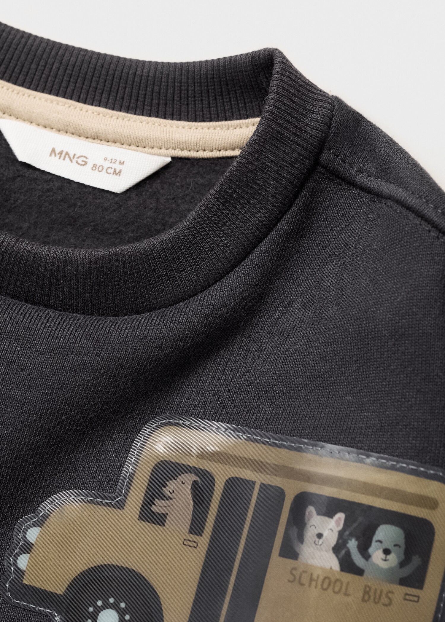 Printed cotton sweatshirt - Details of the article 8