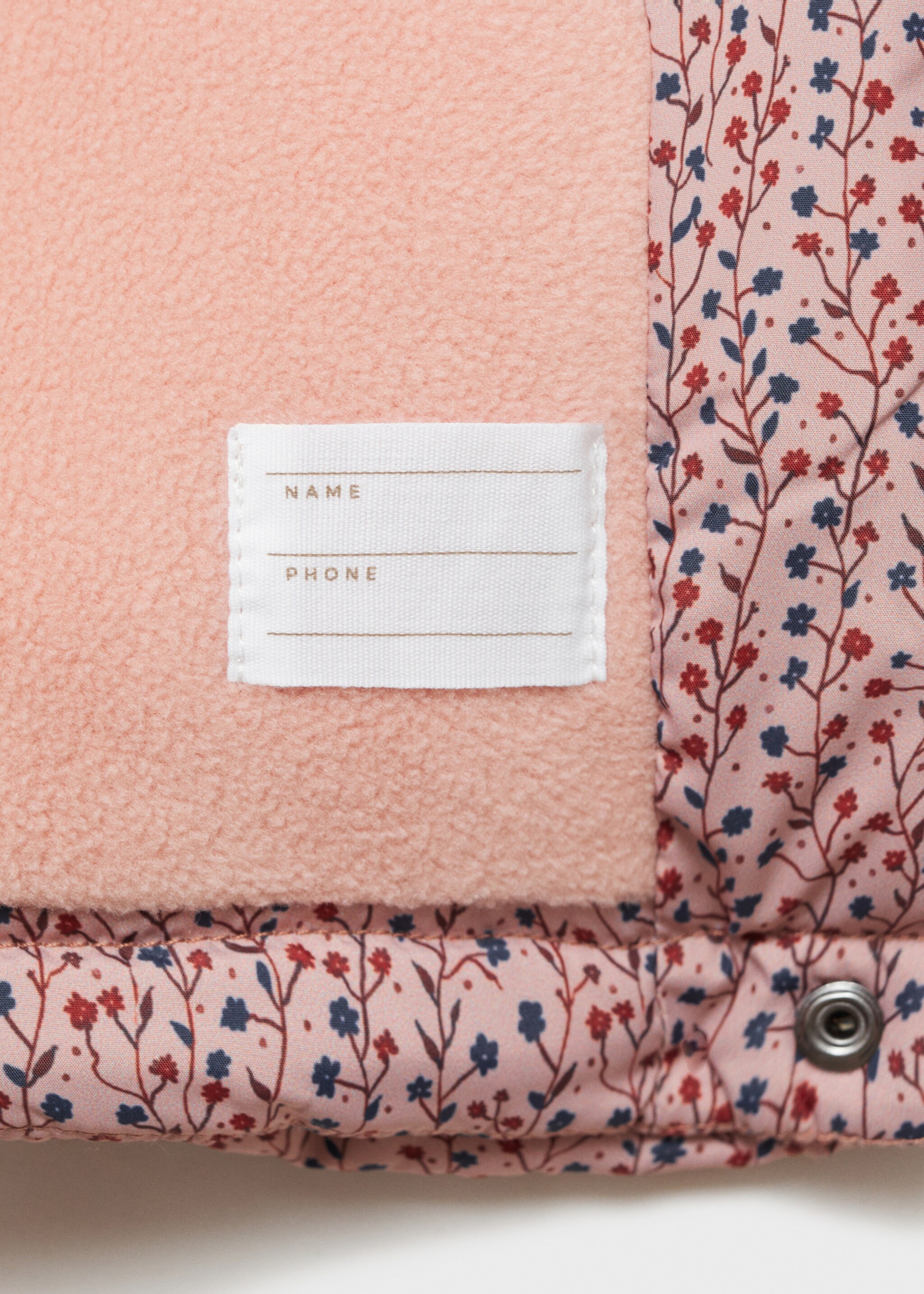 Anorak acolchado estampado floral - Detalle del artículo 0