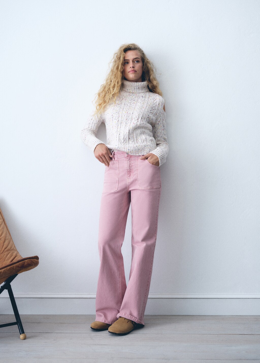 Pockets straight pants Teen MANGO USA