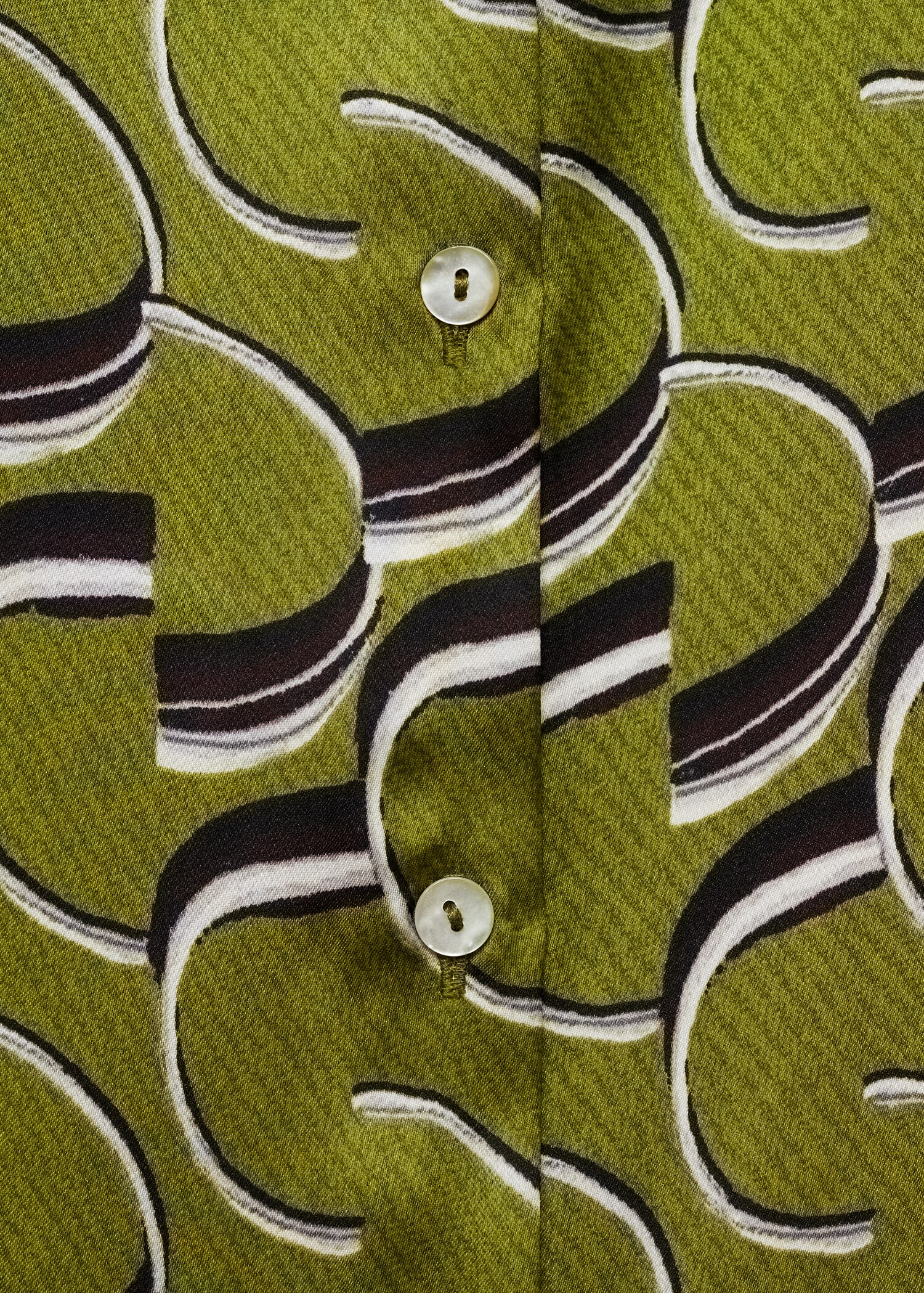 Satin print shirt - Details of the article 0