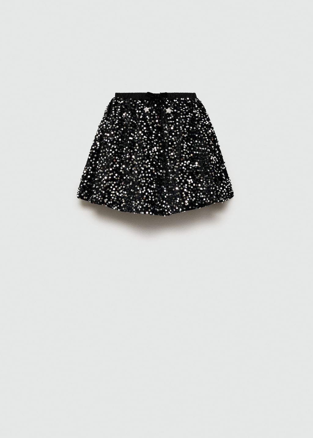 Jupe velours paillettes