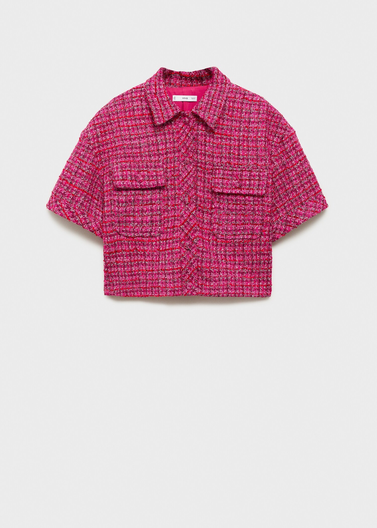 Chaqueta tweed manga corta - Artículo sin modelo