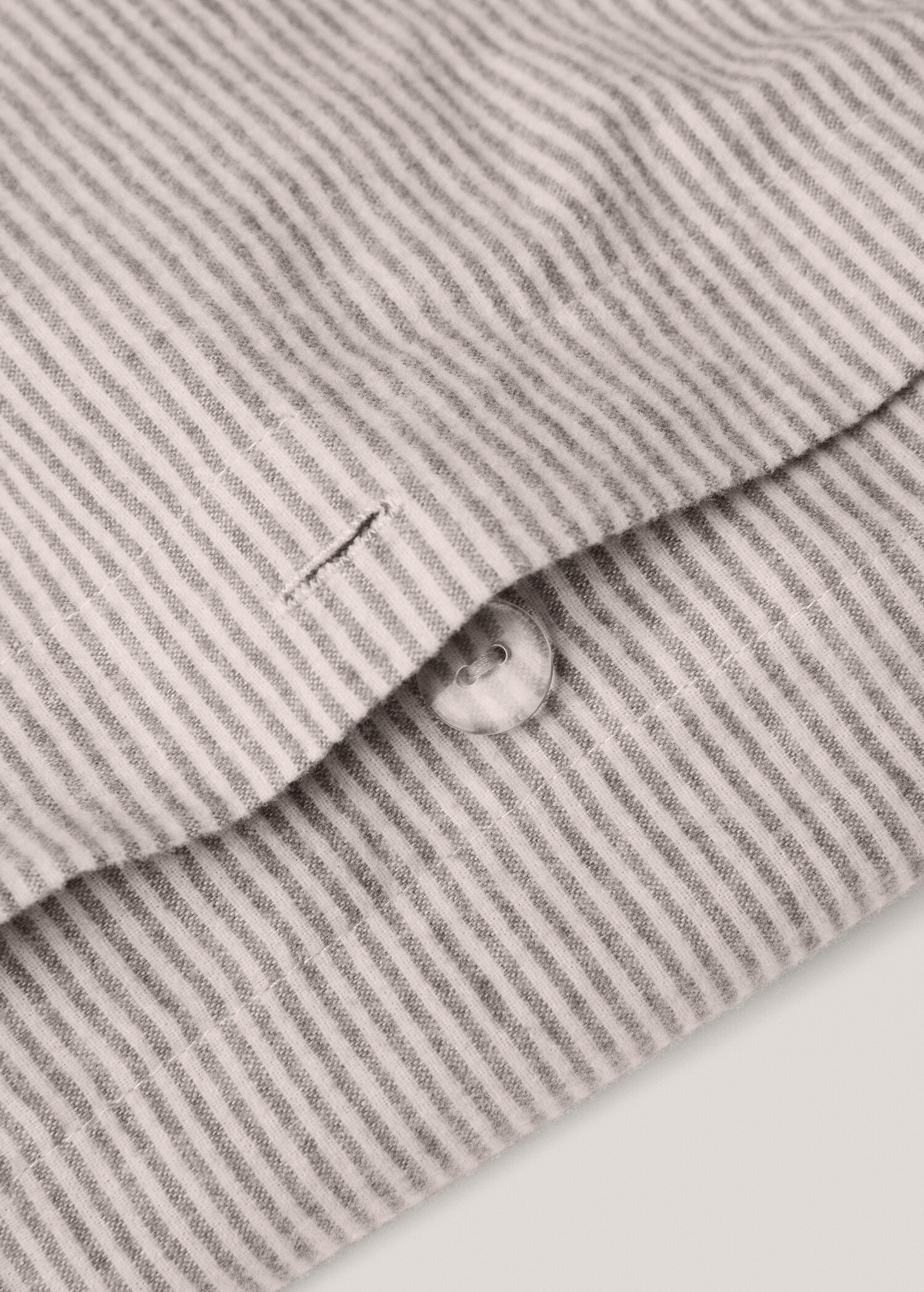 Funda nórdica algodón franela rayas cama 150cm - Detalle del artículo 1