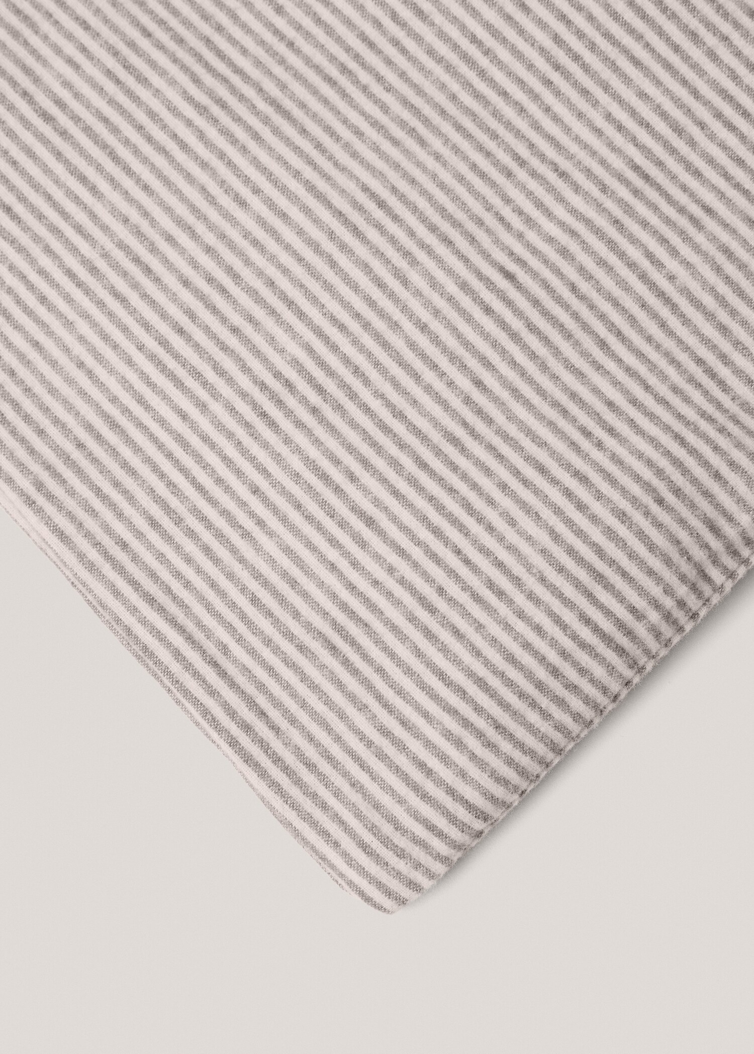 Duvet cover cotton flannel stripes bed 180cm - Details of the article 2