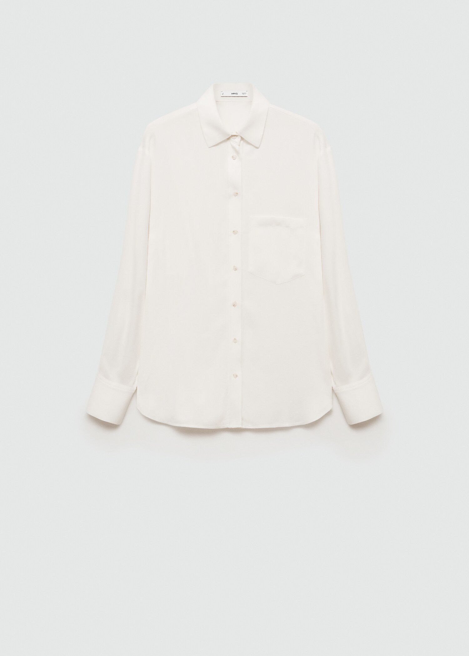 Buttoned flowy shirt - Article without model