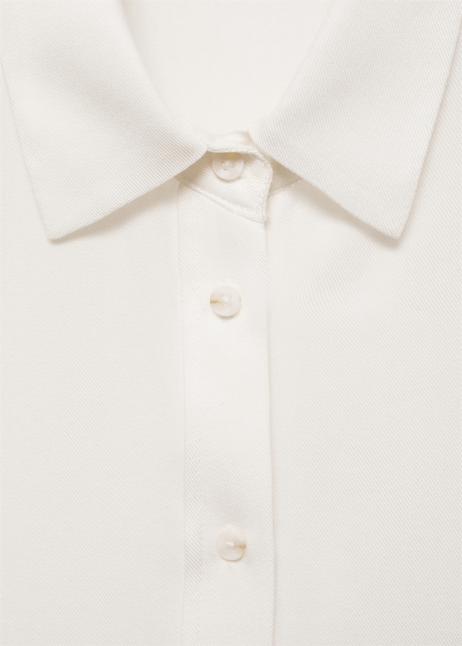 Buttoned flowy shirt - Details of the article 8