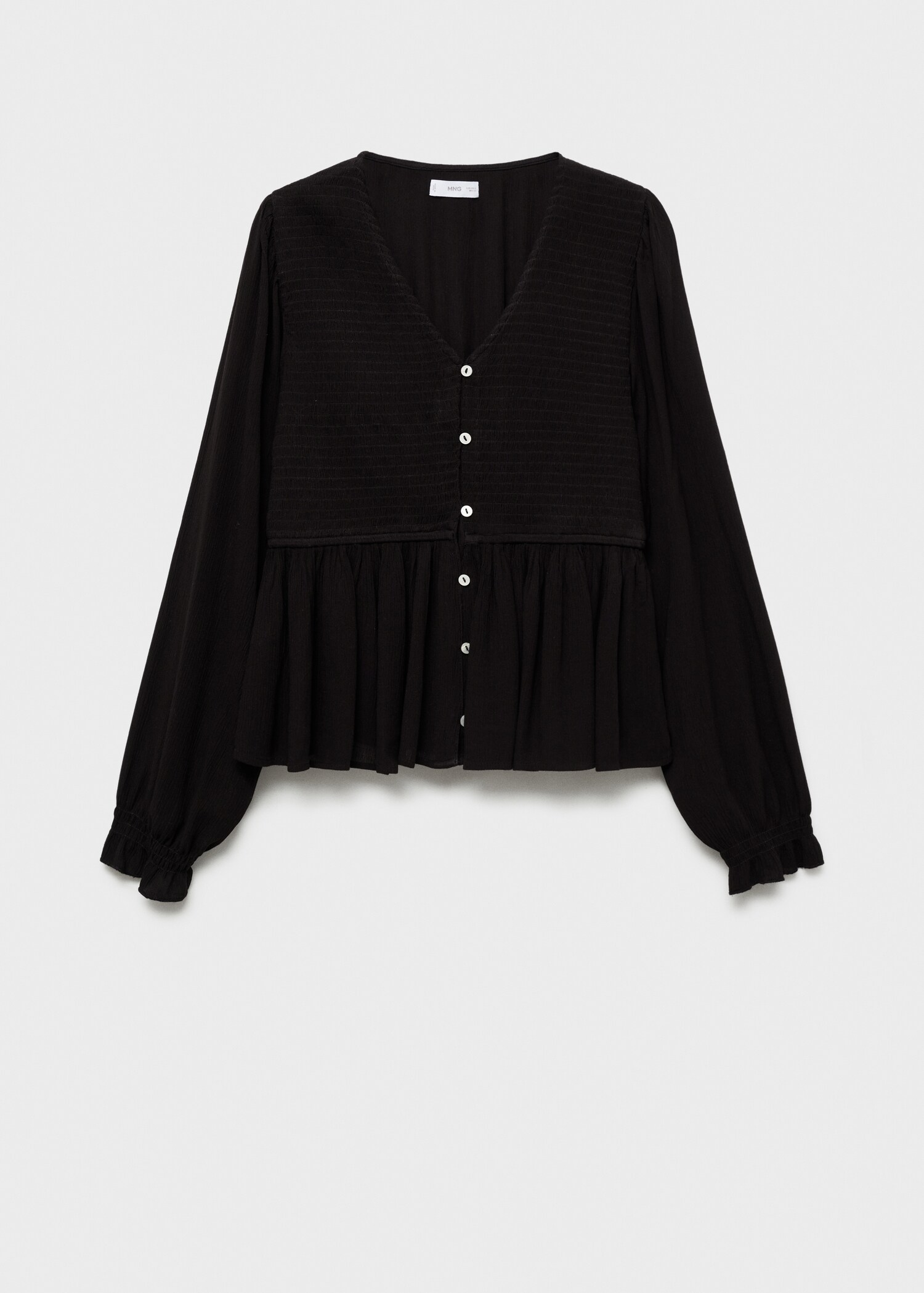 Ruched flowing blouse - Article without model