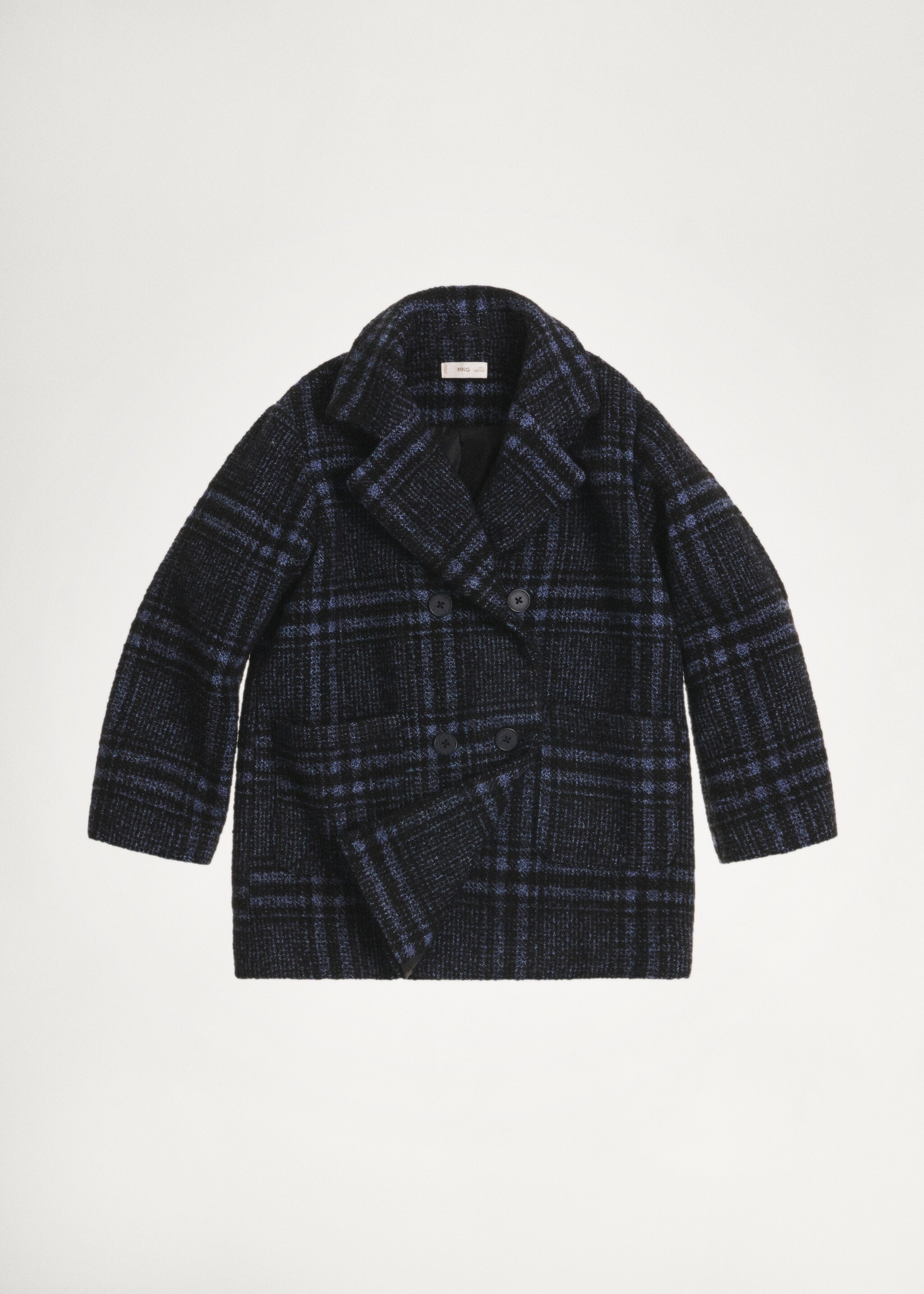 Manteau à carreaux en laine - Détail de l'article 6