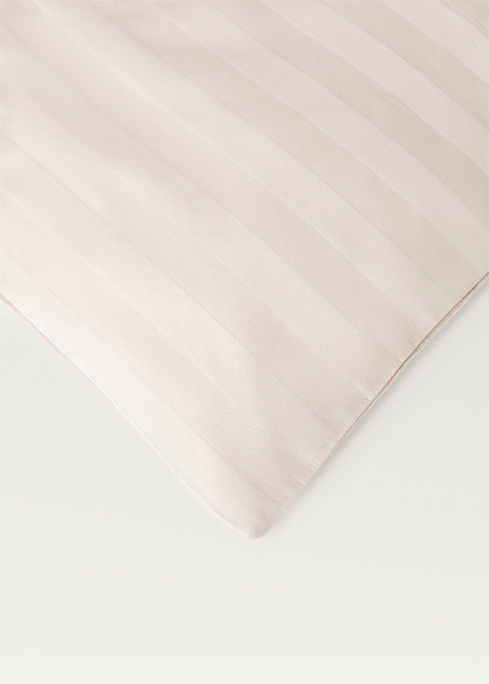 Cotton satin jacquard striped duvet cover for 150/160 cm bed - Details of the article 3