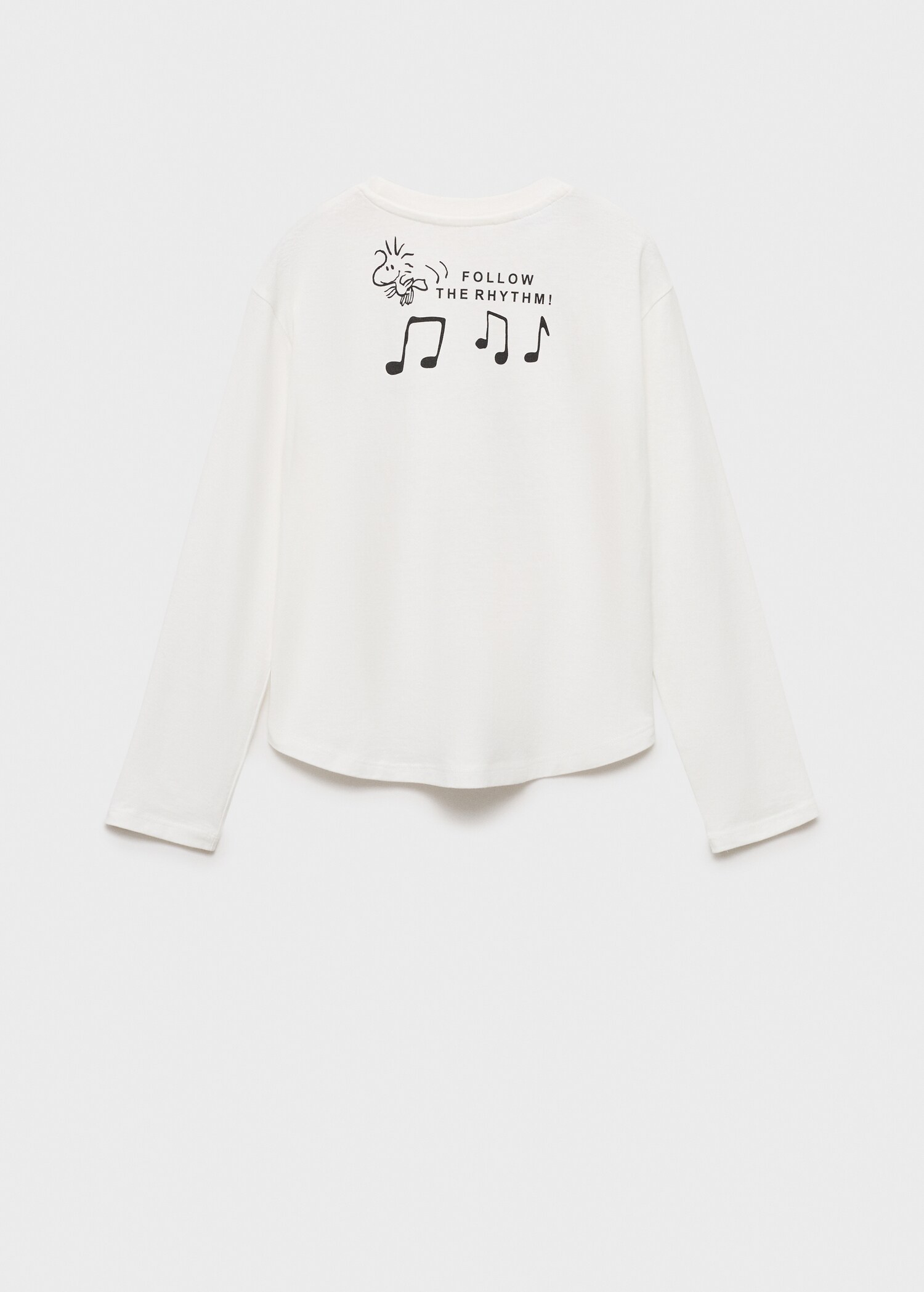 Snoopy long-sleeved t-shirt - Reverse of the article