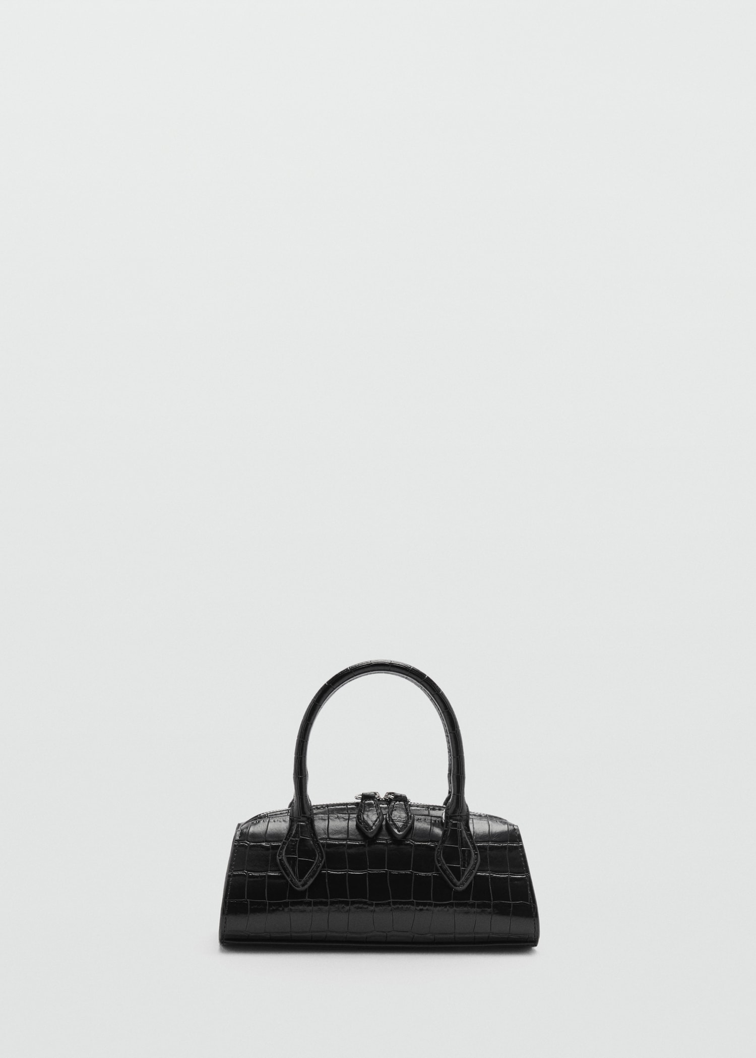 Sac effet crocodile Femme MANGO Niger - Main Image