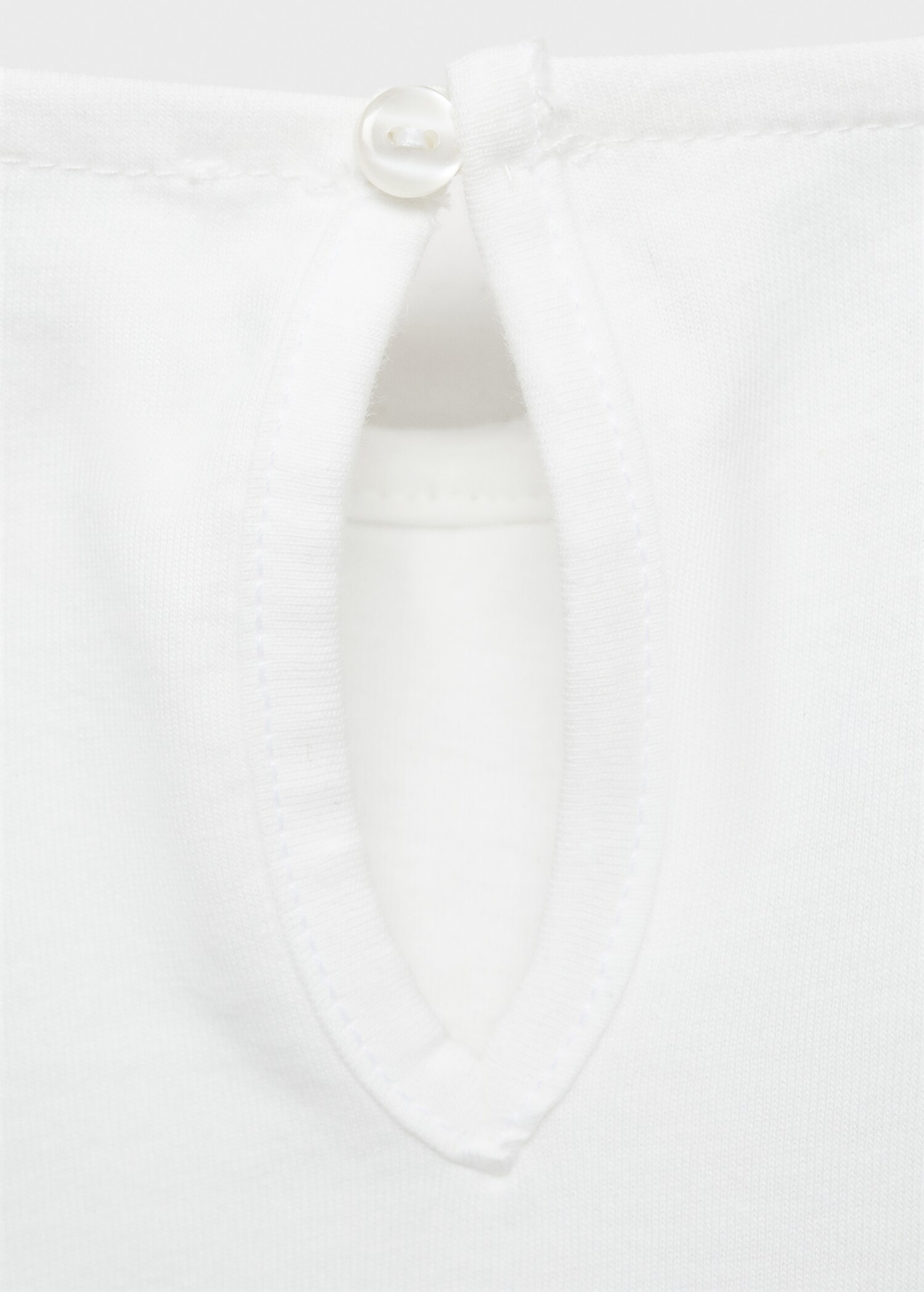 Camiseta cuello babydoll - Detalle del artículo 0
