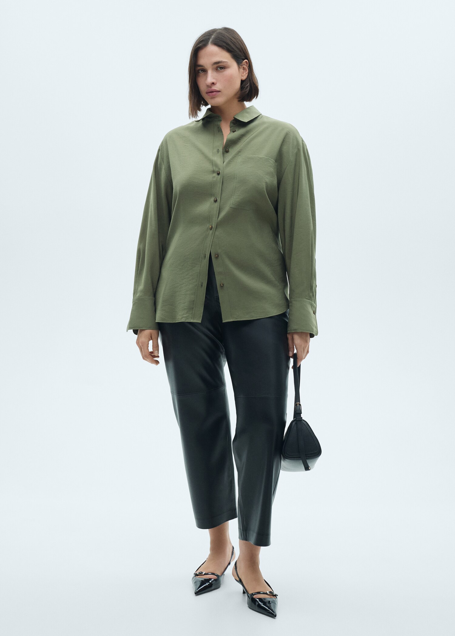 Pocket modal shirt - Details of the article 3