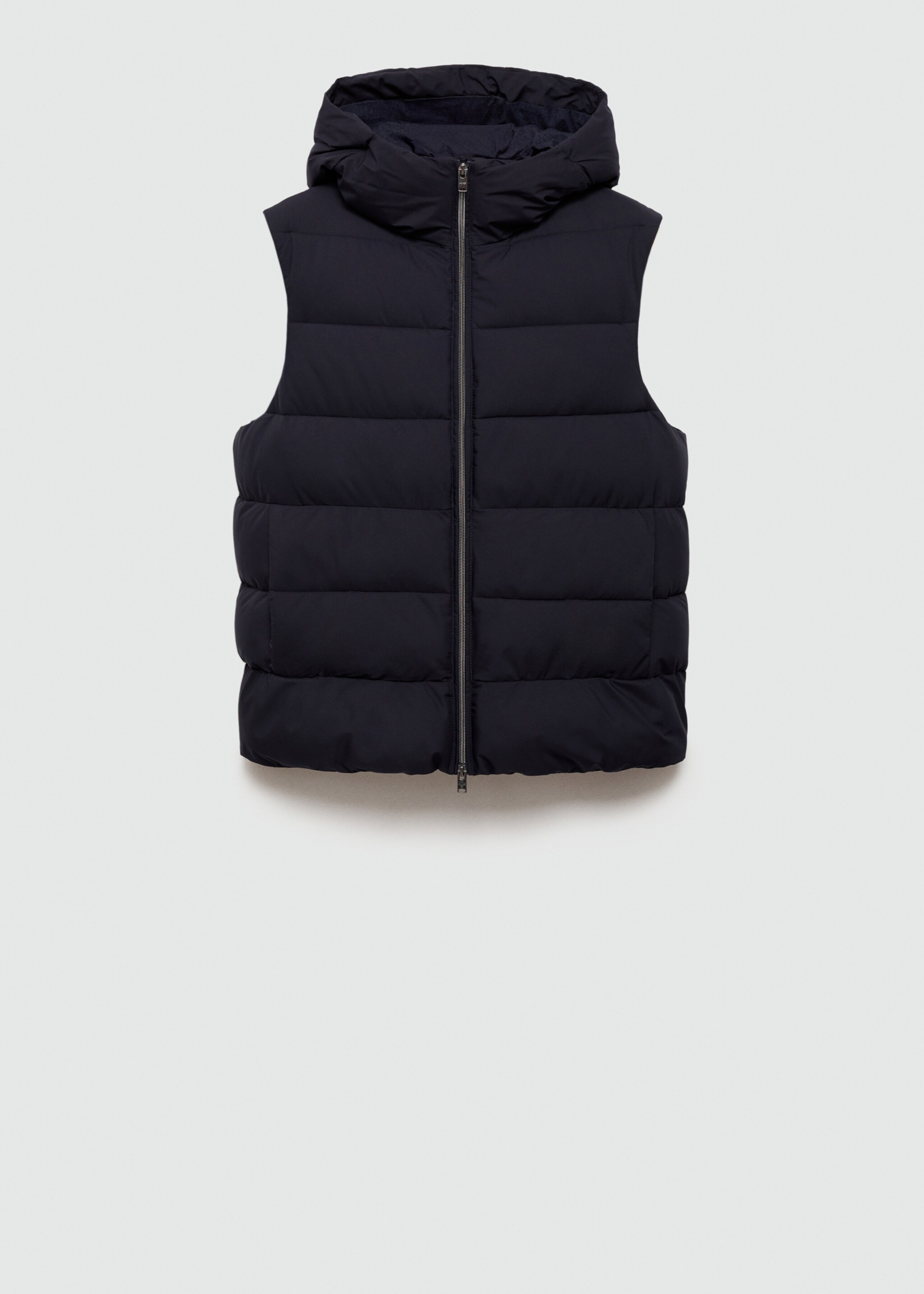 Water-repellent quilted gilet - Article without model